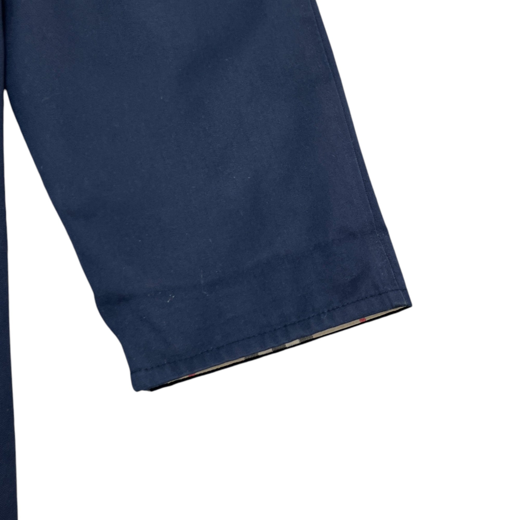 Women's Checkered Jacket Navy Size 18