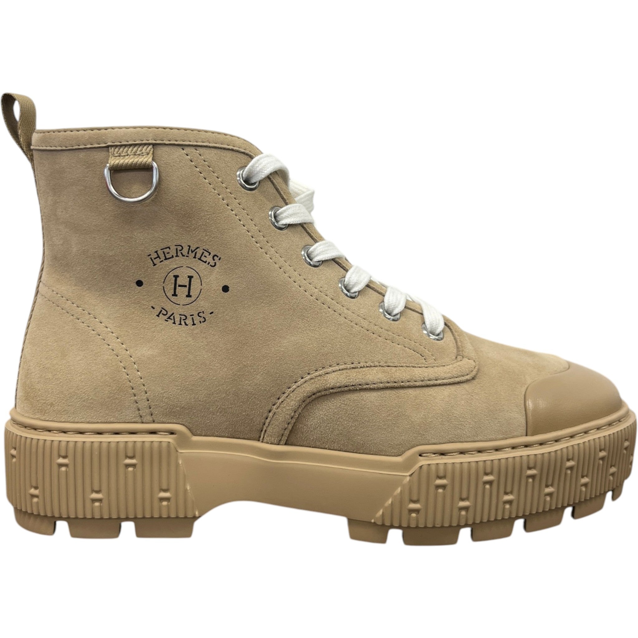 Women's Itineraire Ankle High Trainers Beige Size EU 36 / UK 3
