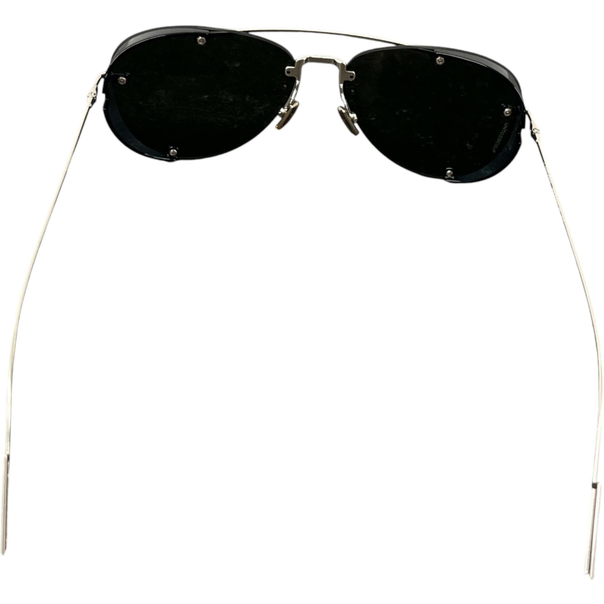 Men's 0102K Aviator Sunglasses Silver