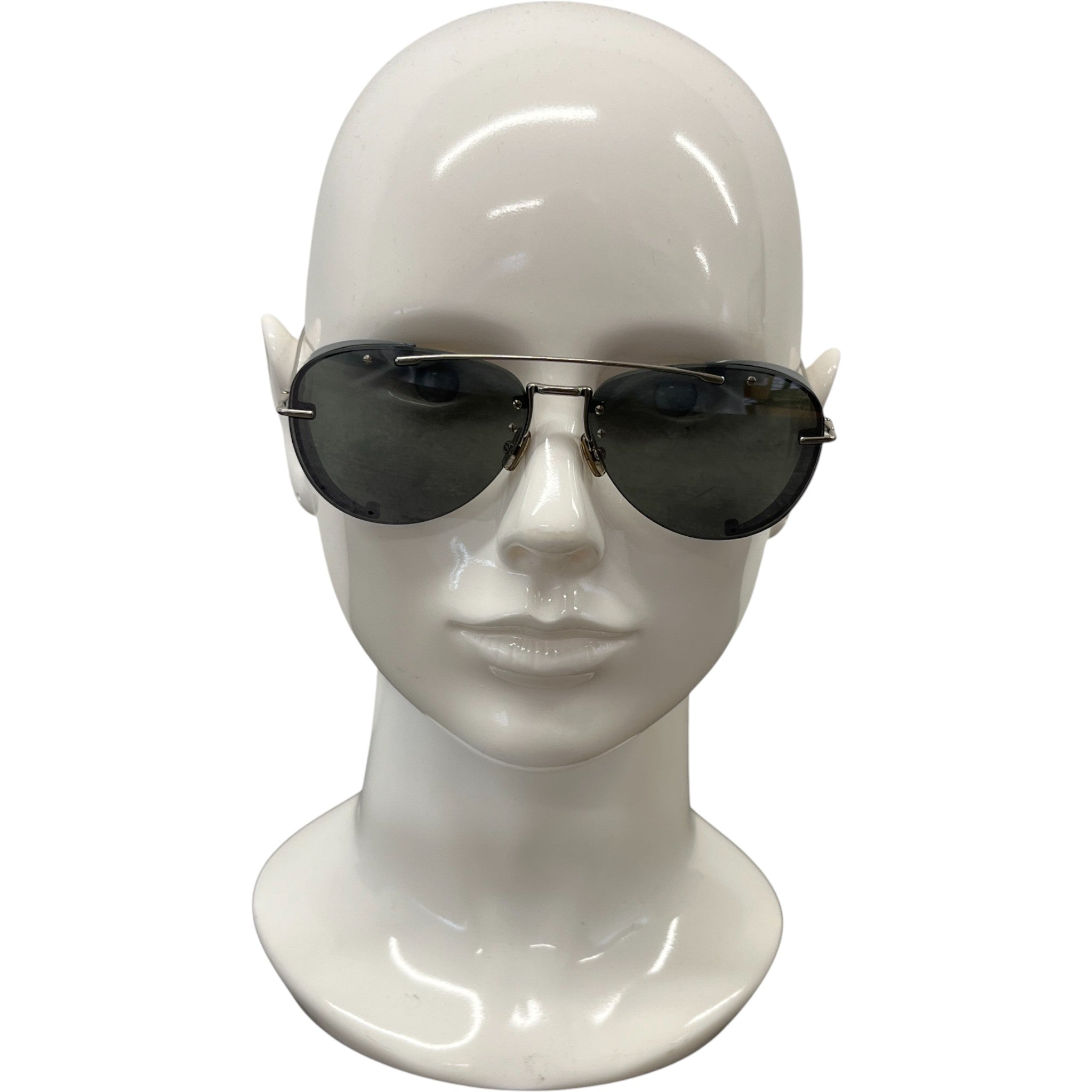 Men's 0102K Aviator Sunglasses Silver