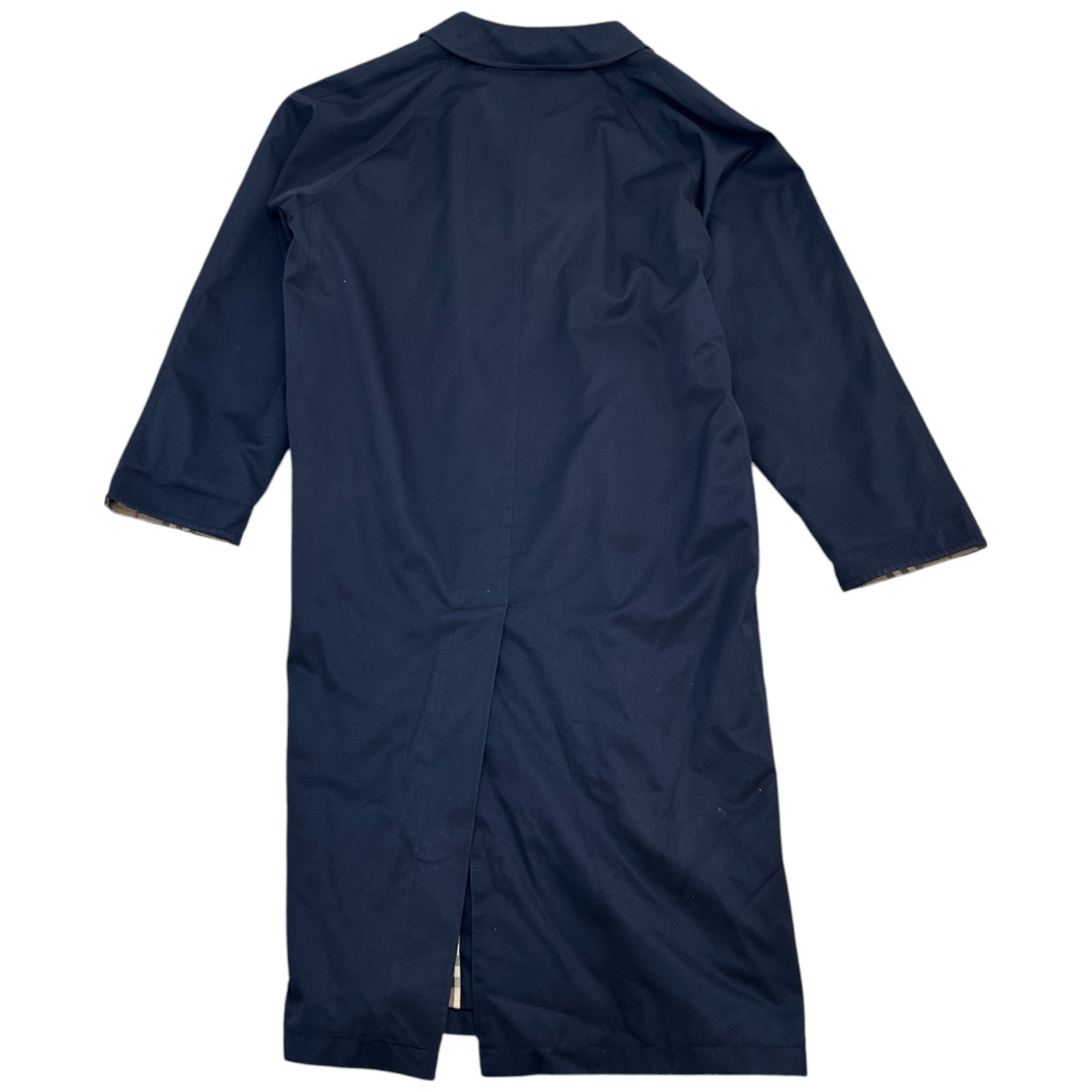 Women's Checkered Jacket Navy Size 18