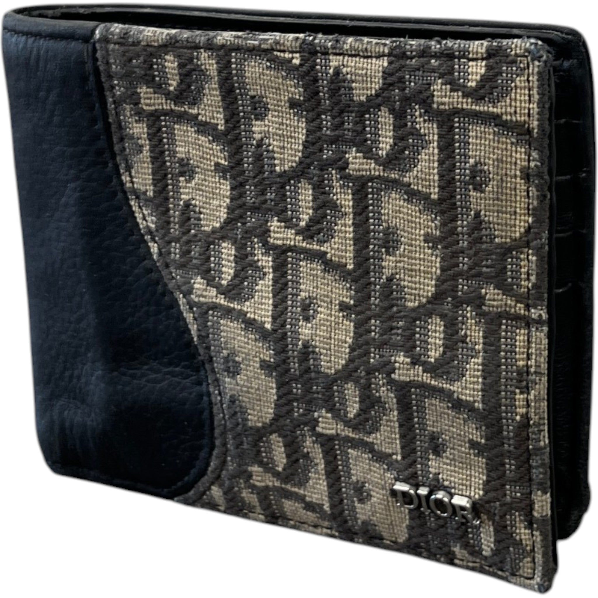 Men's Oblique Wallet Black