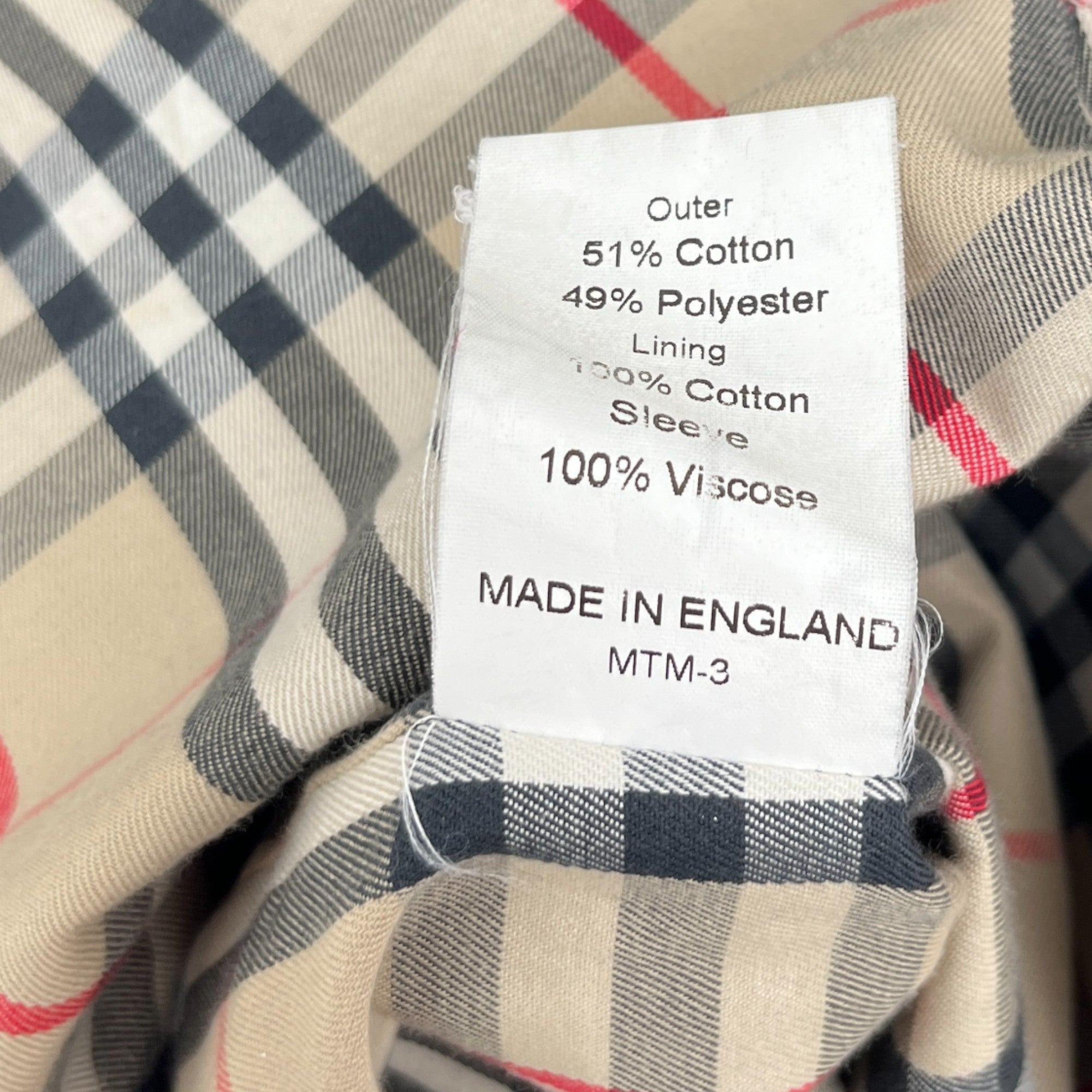 Women's Checkered Jacket Navy Size 18