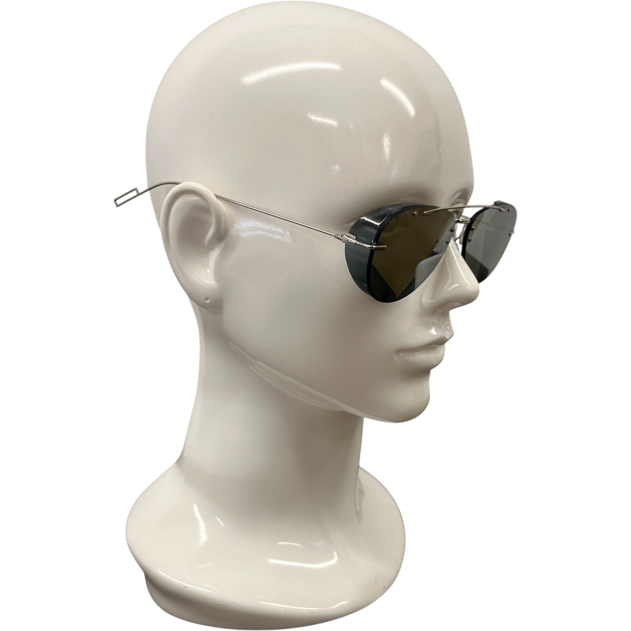 Men's 0102K Aviator Sunglasses Silver