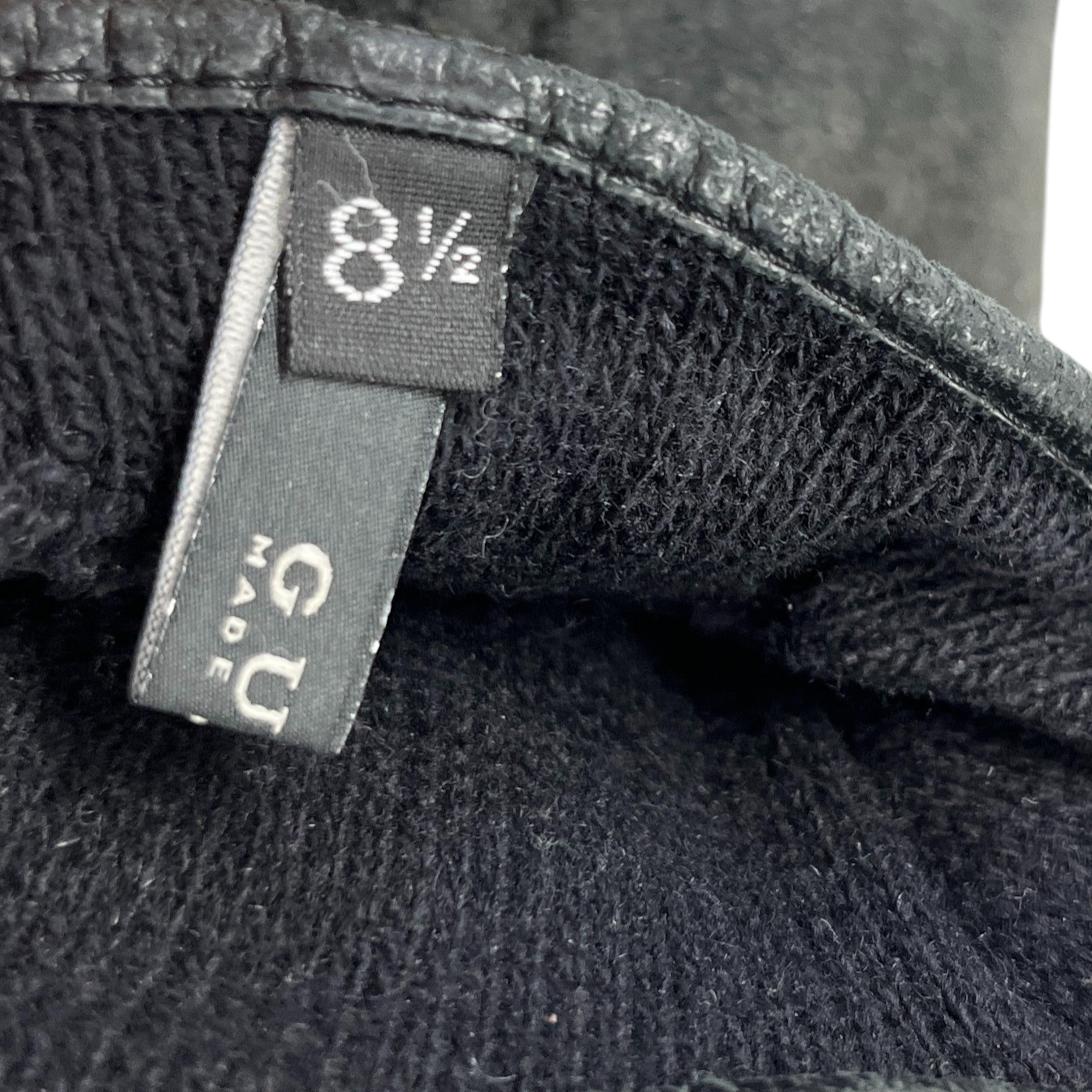 Men's Web Stripe Gloves Black