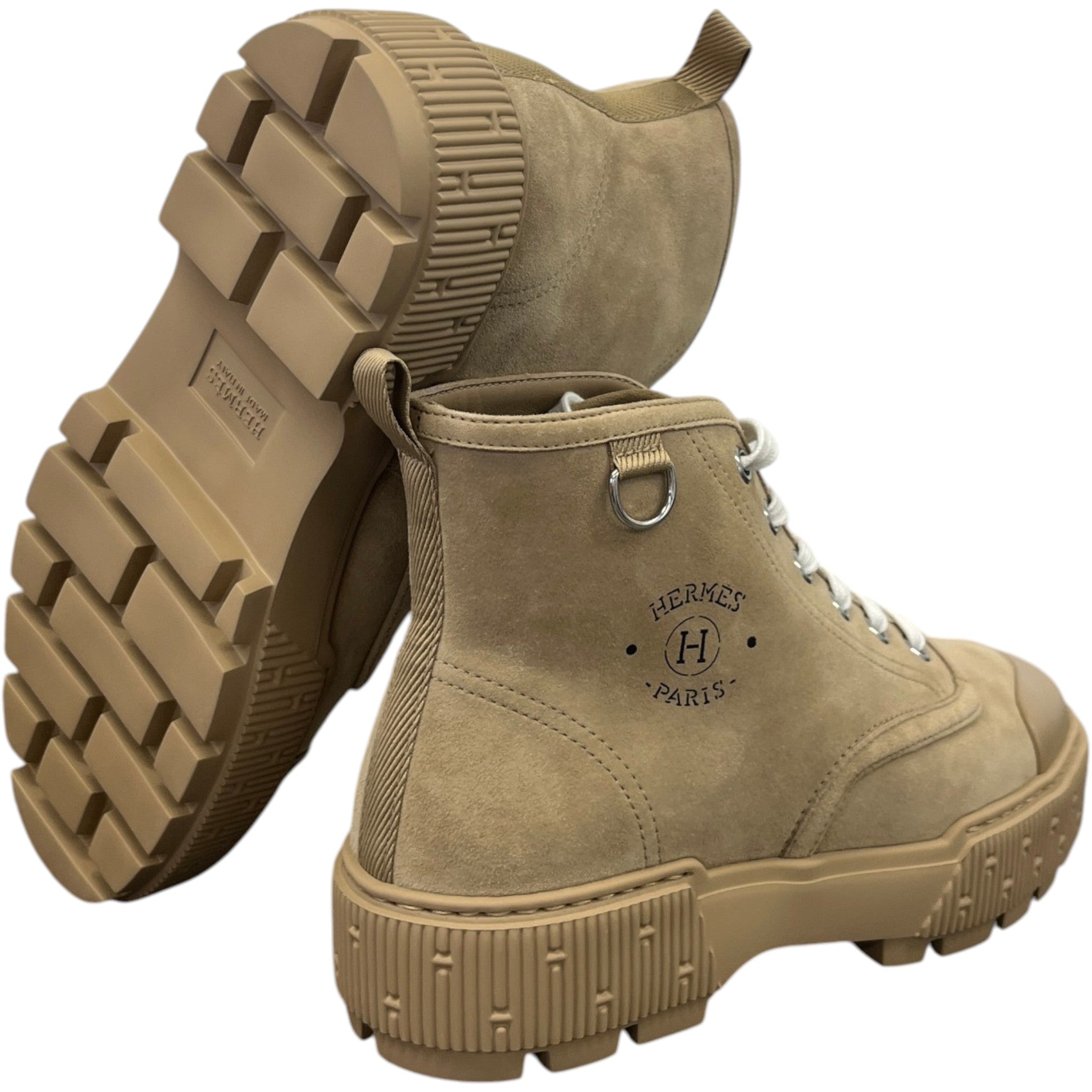 Women's Itineraire Ankle High Trainers Beige Size EU 36 / UK 3