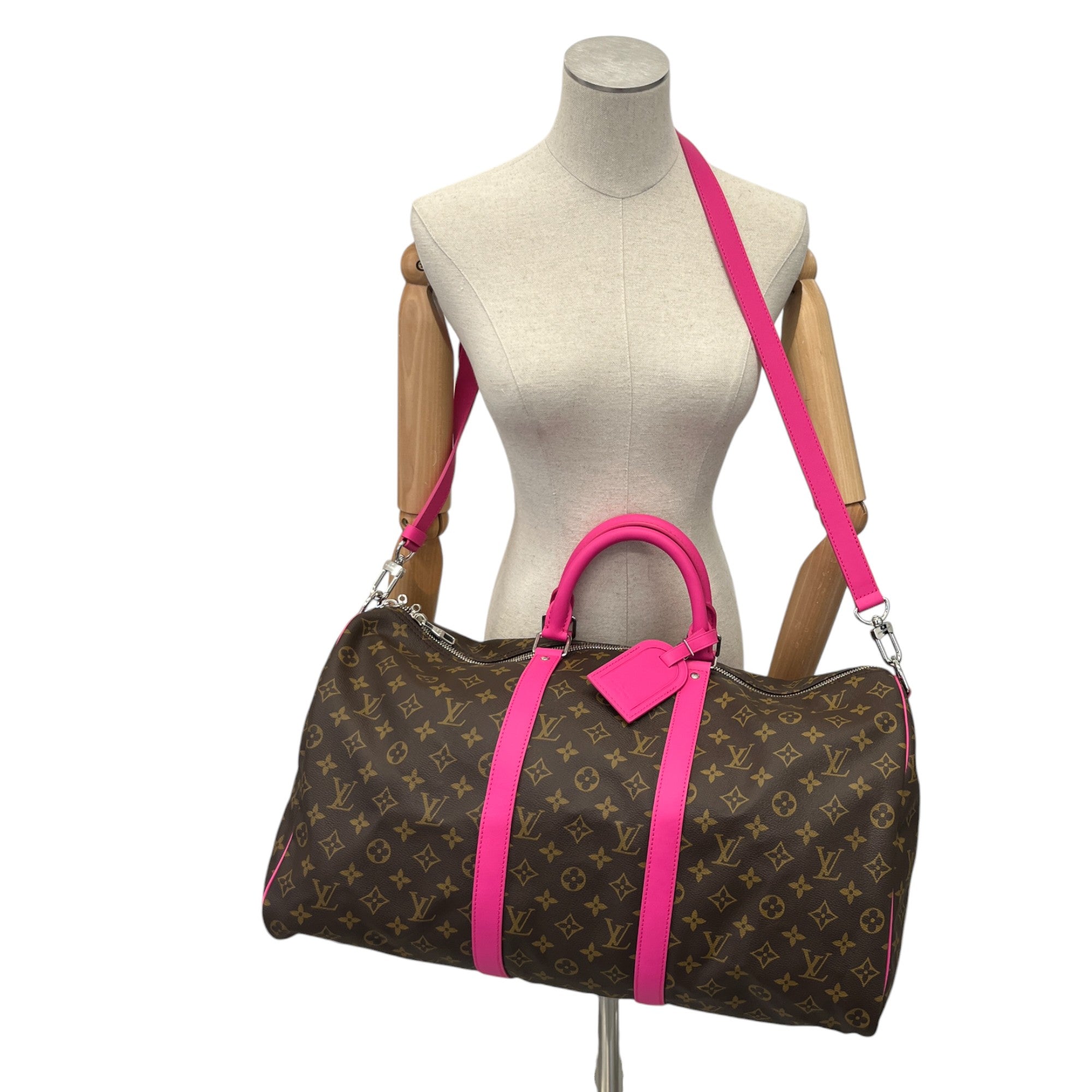 Monogram Keepall 45 Bandoulière Luxury G73 Bag Brown