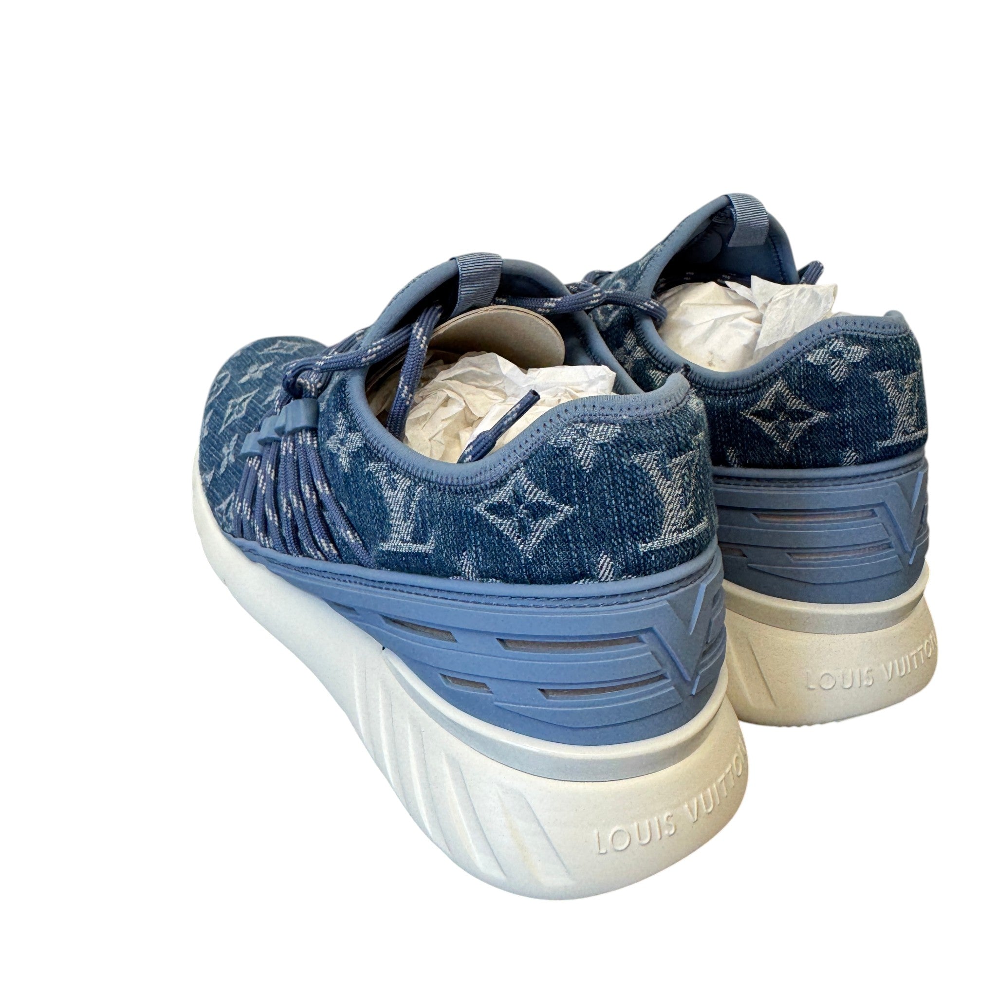 Men's Fast Lane Low Trainers Blue Size EU 41.5 / UK 7.5