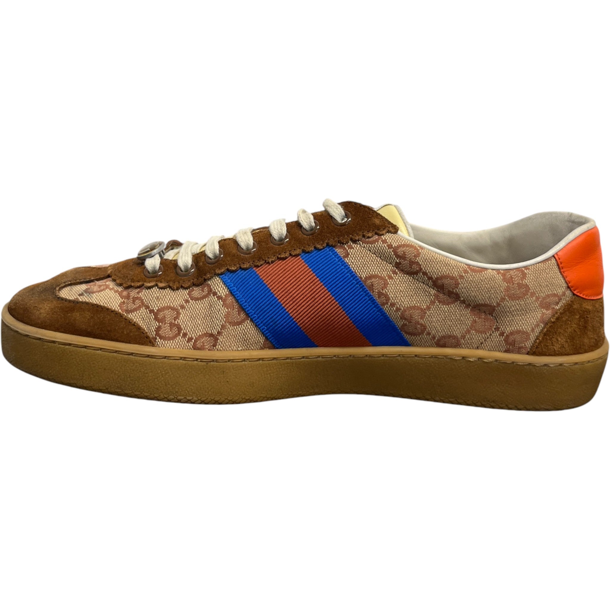 Men's G74 Web Low Trainers Brown Size EU 43 / UK 9