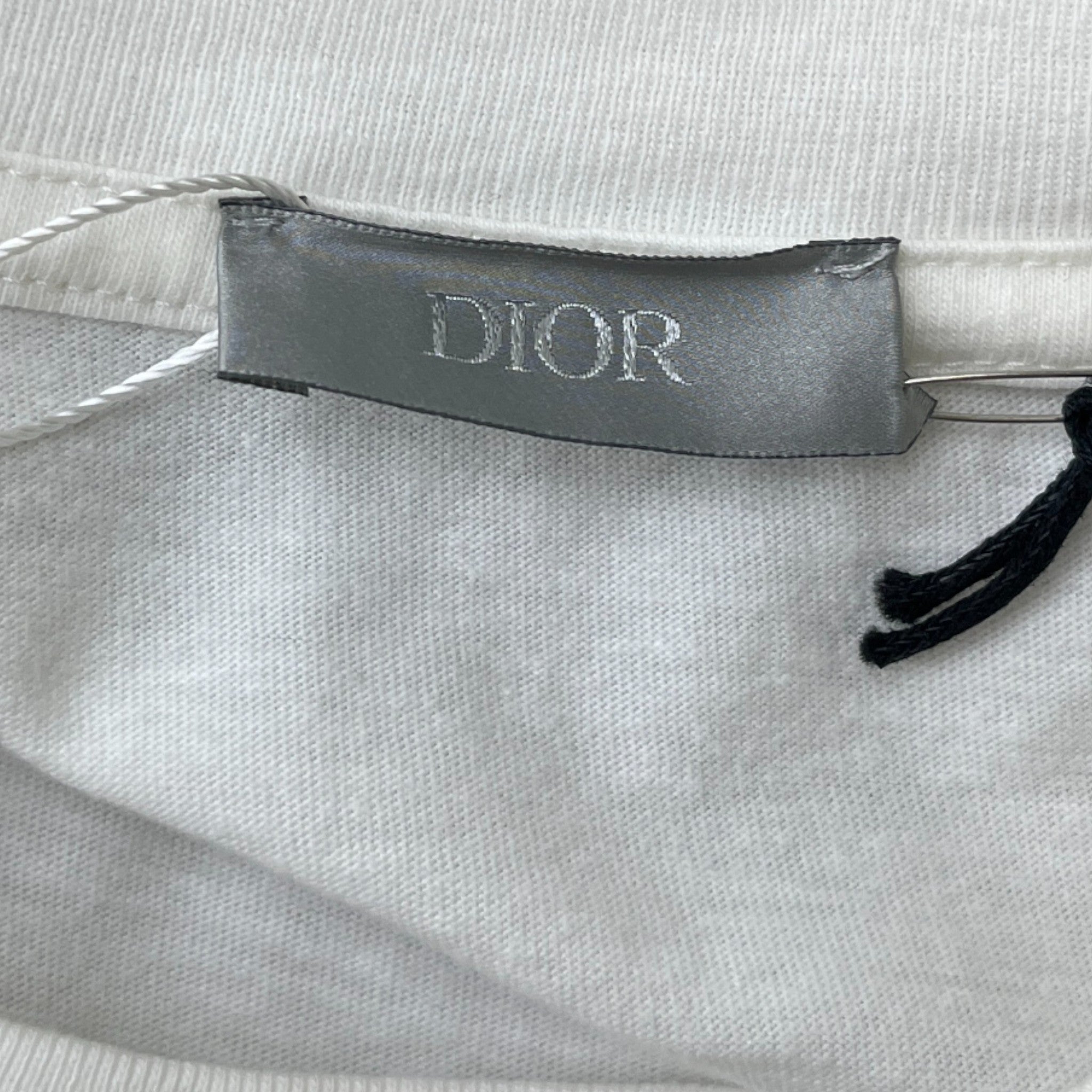 Men's Graphic Logo T-Shirt White Size XXXL