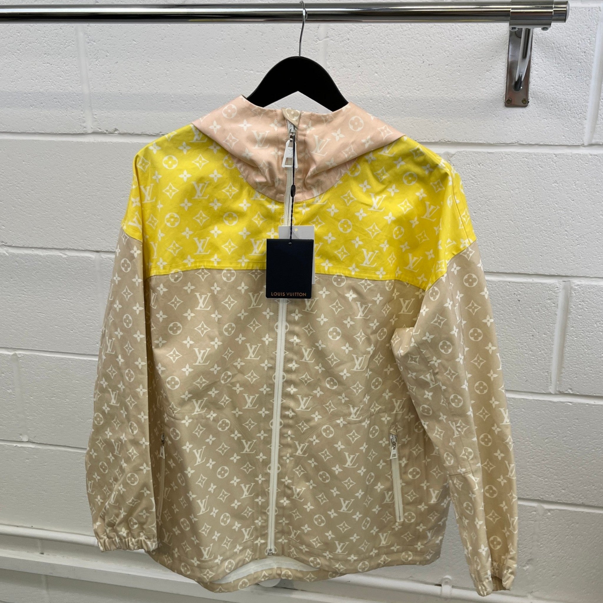Women's Monogram Windbreaker Beige Size IT 40 / UK 8