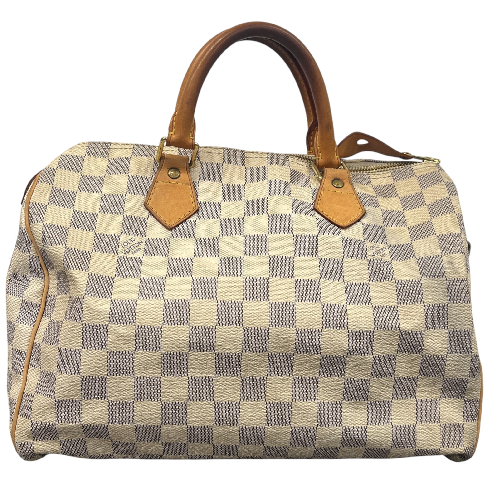 Women's Damier Azur Speedy 30 Handbag White