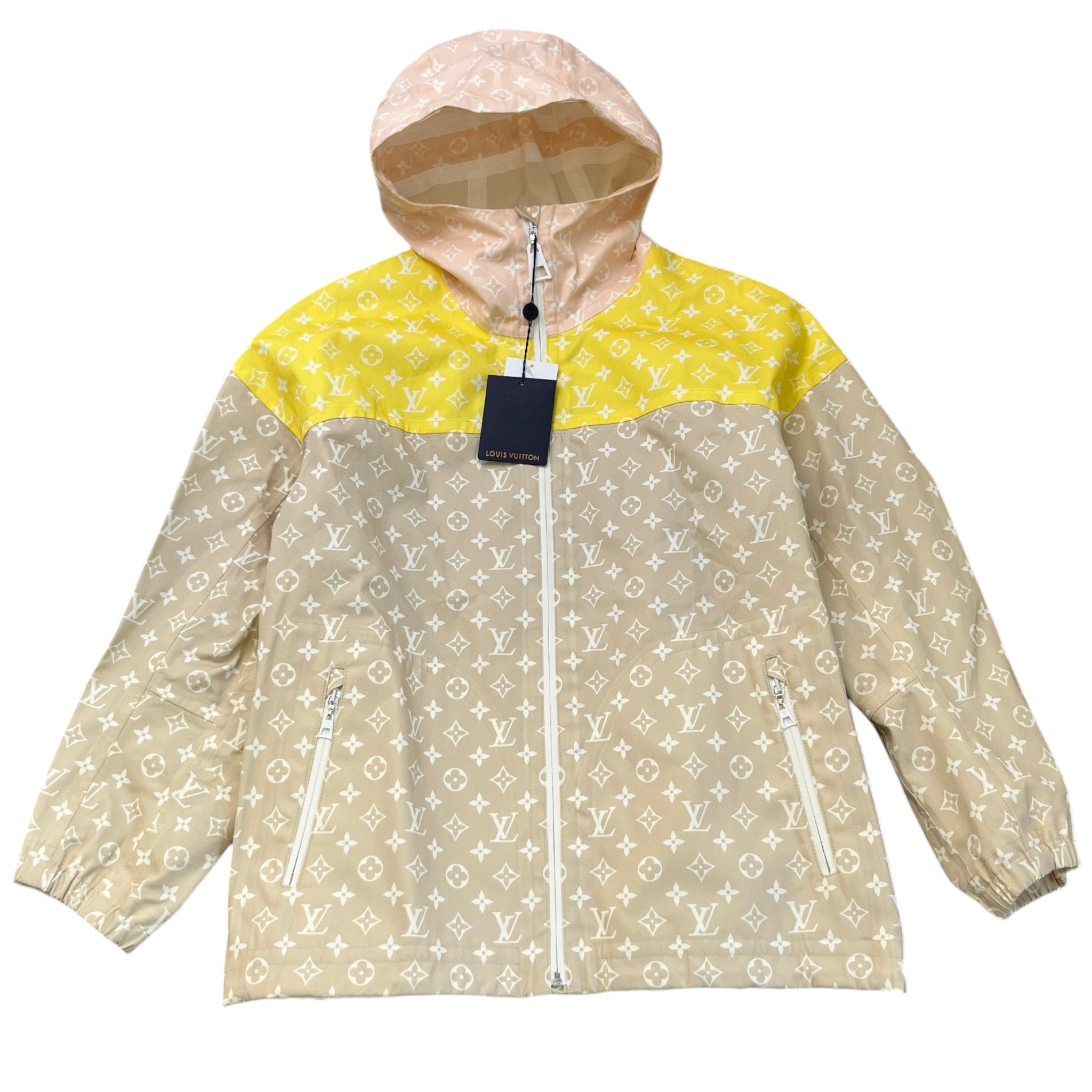 Women's Monogram Windbreaker Beige Size IT 40 / UK 8