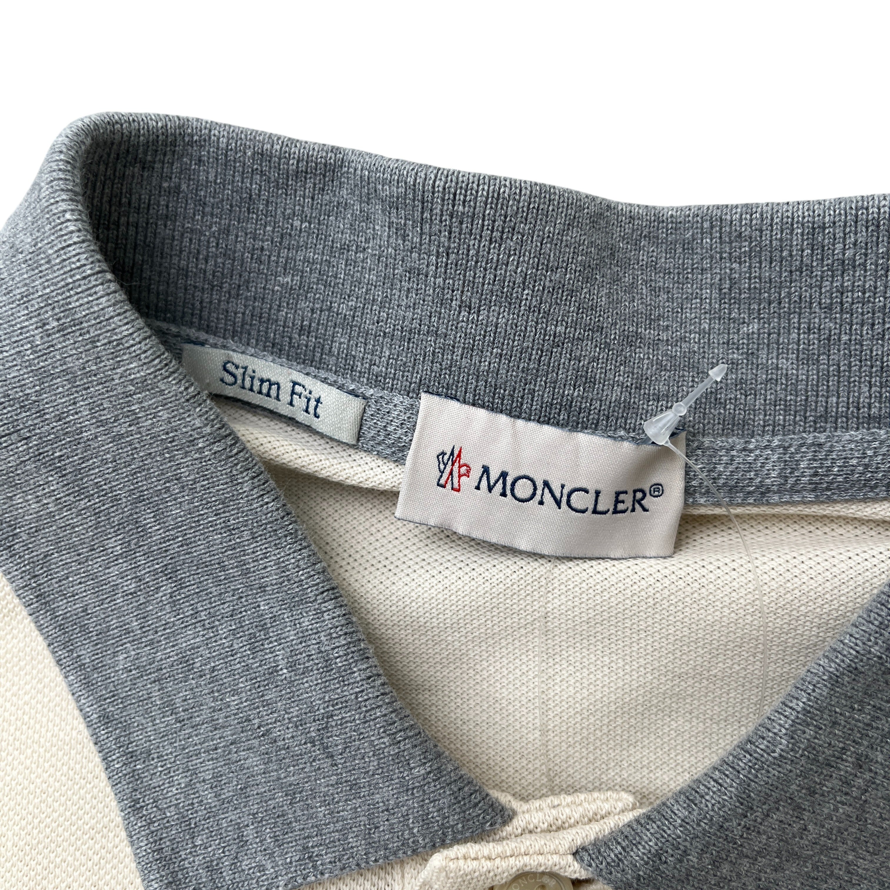 Men's Maglia Polo Shirt Beige Size S