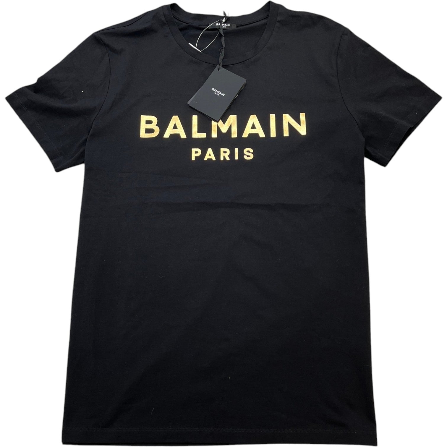 Men's Logo Print T-Shirt Black Size XL