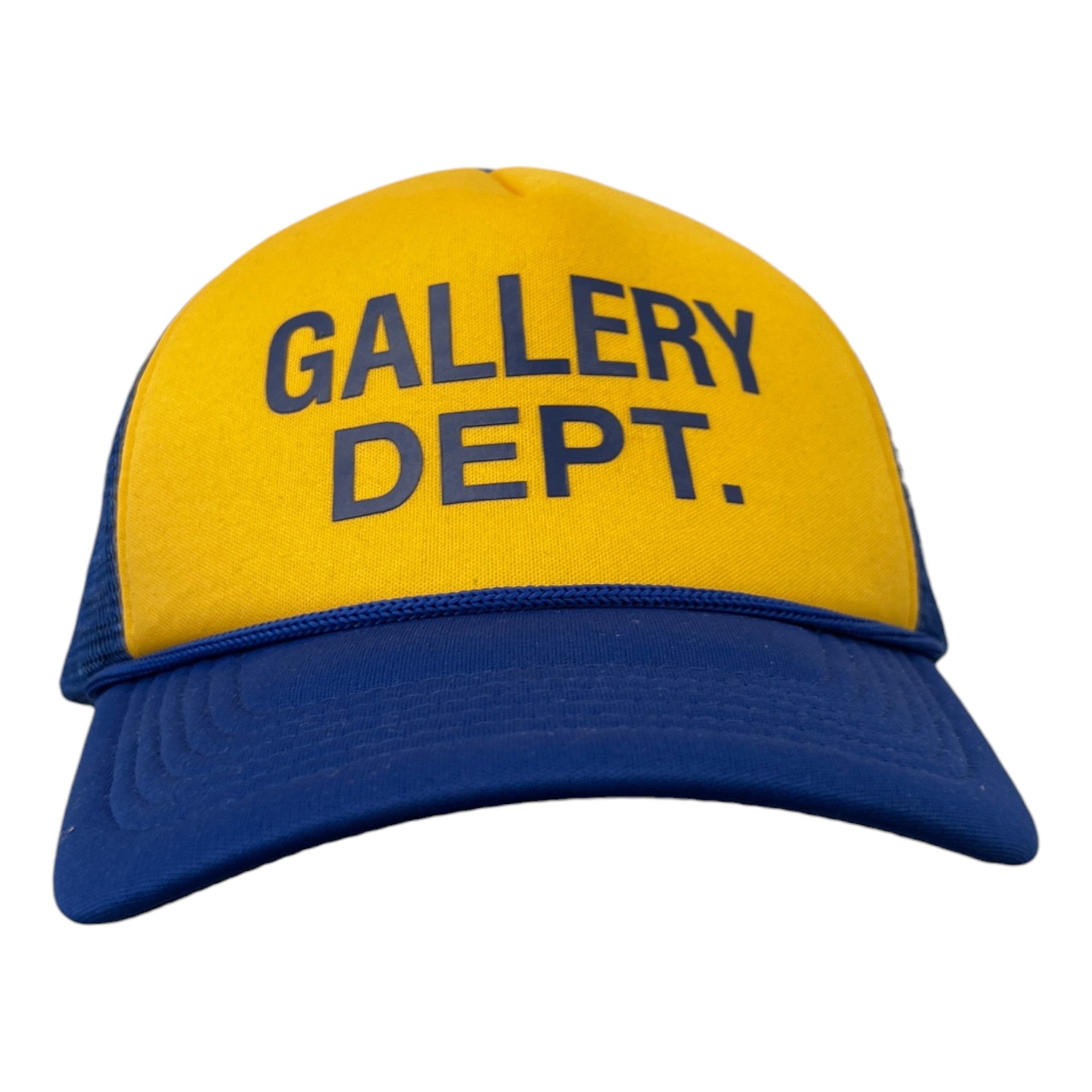 Men's Logo Trucker Hat Yellow