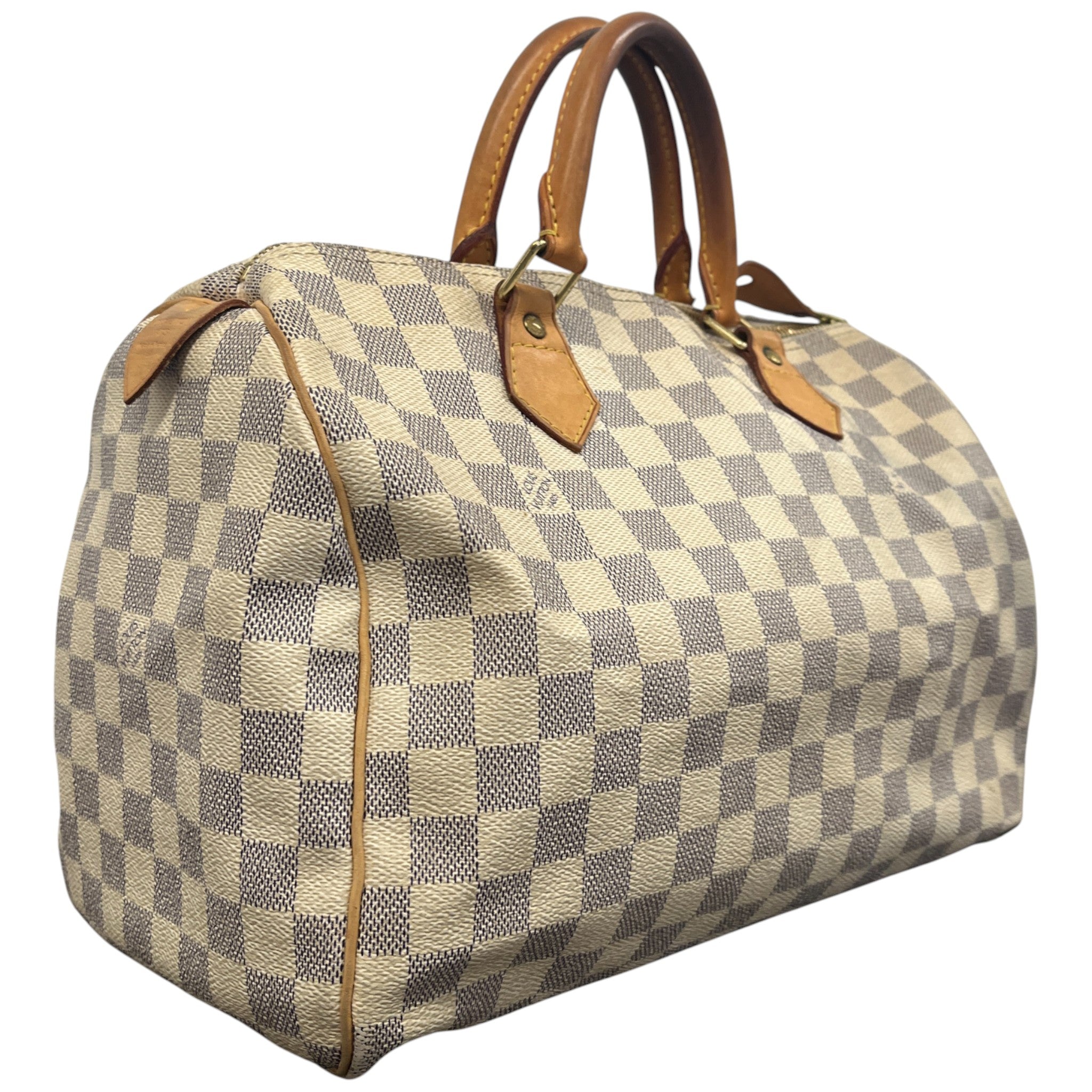 Women's Damier Azur Speedy 30 Handbag White