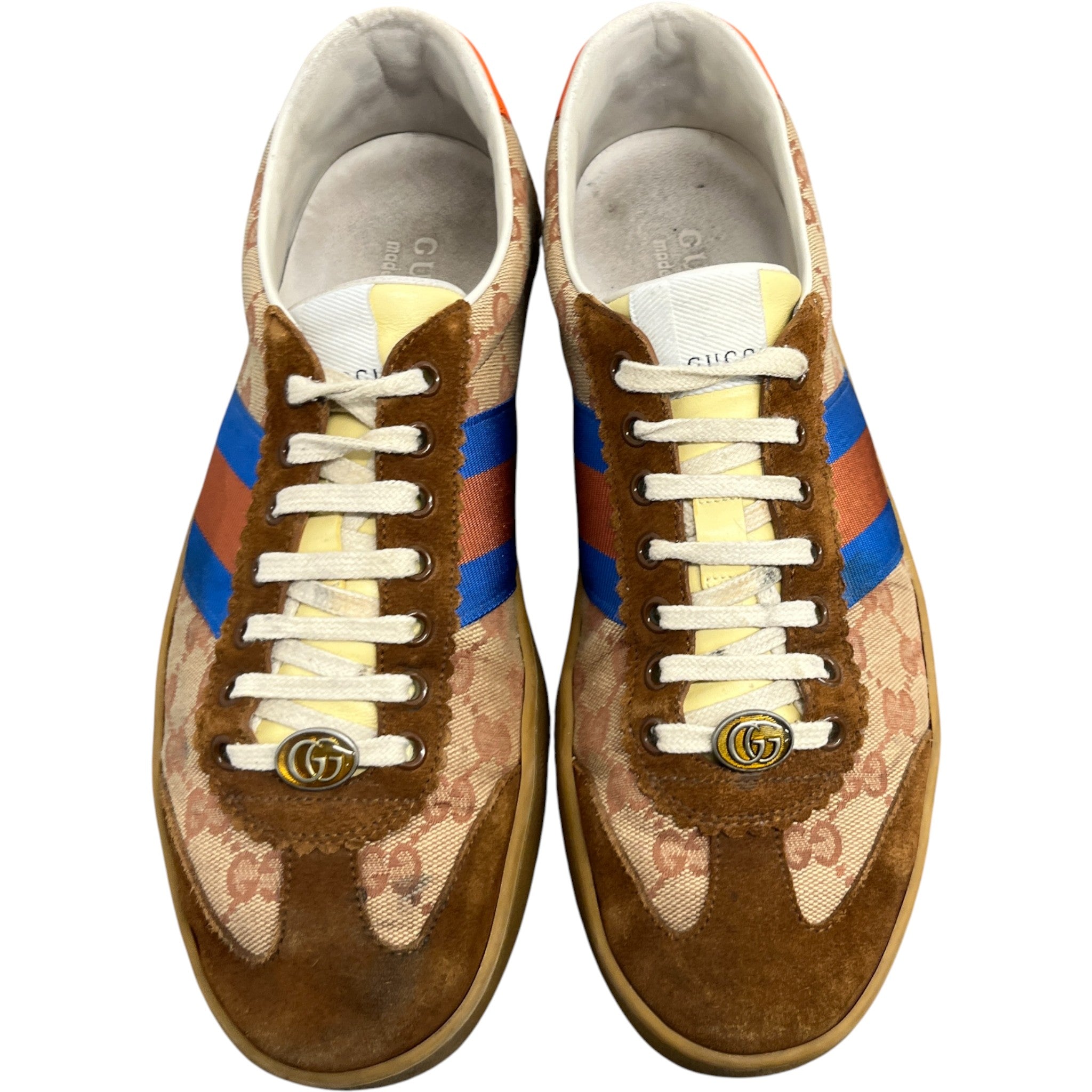 Men's G74 Web Low Trainers Brown Size EU 43 / UK 9