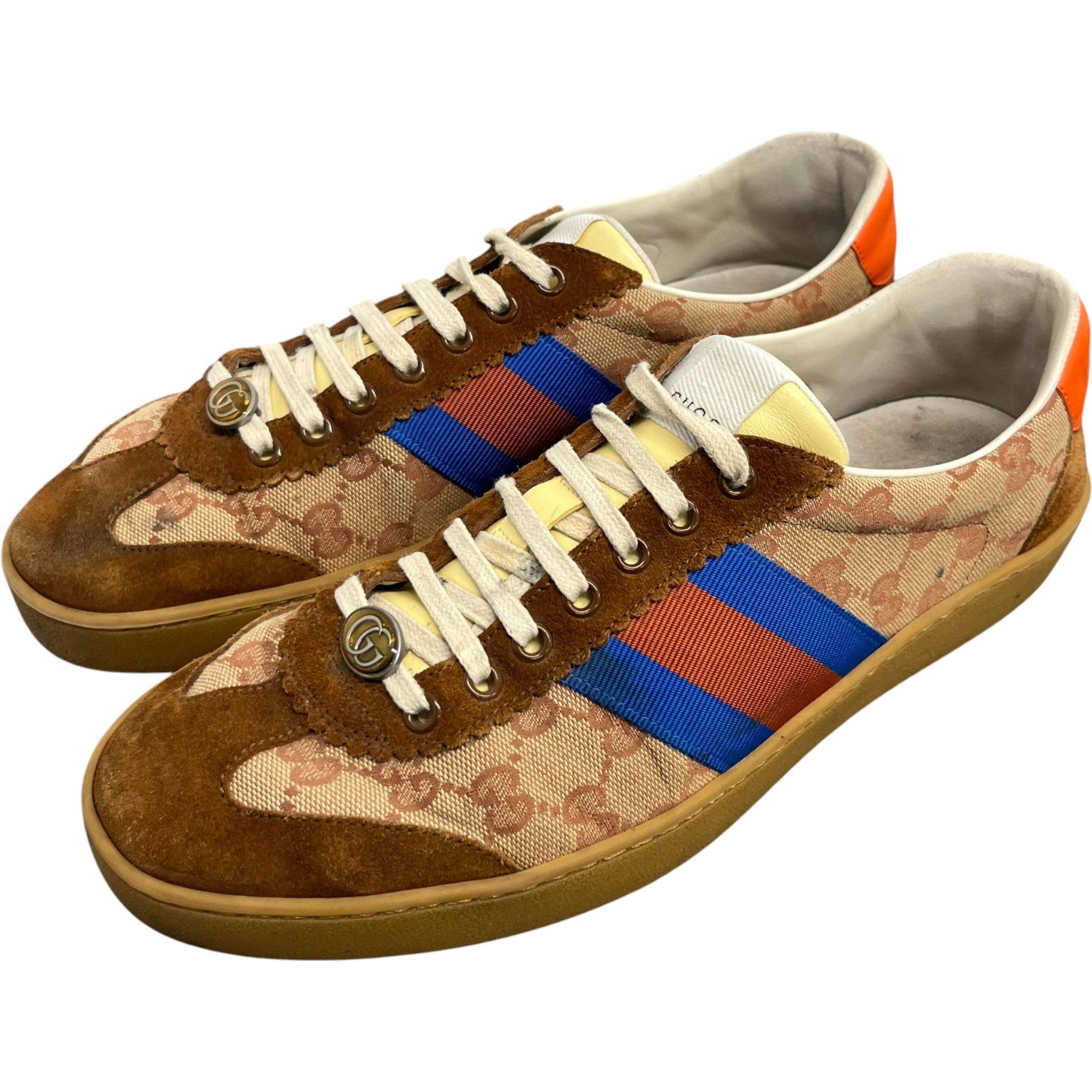 Men's G74 Web Low Trainers Brown Size EU 43 / UK 9