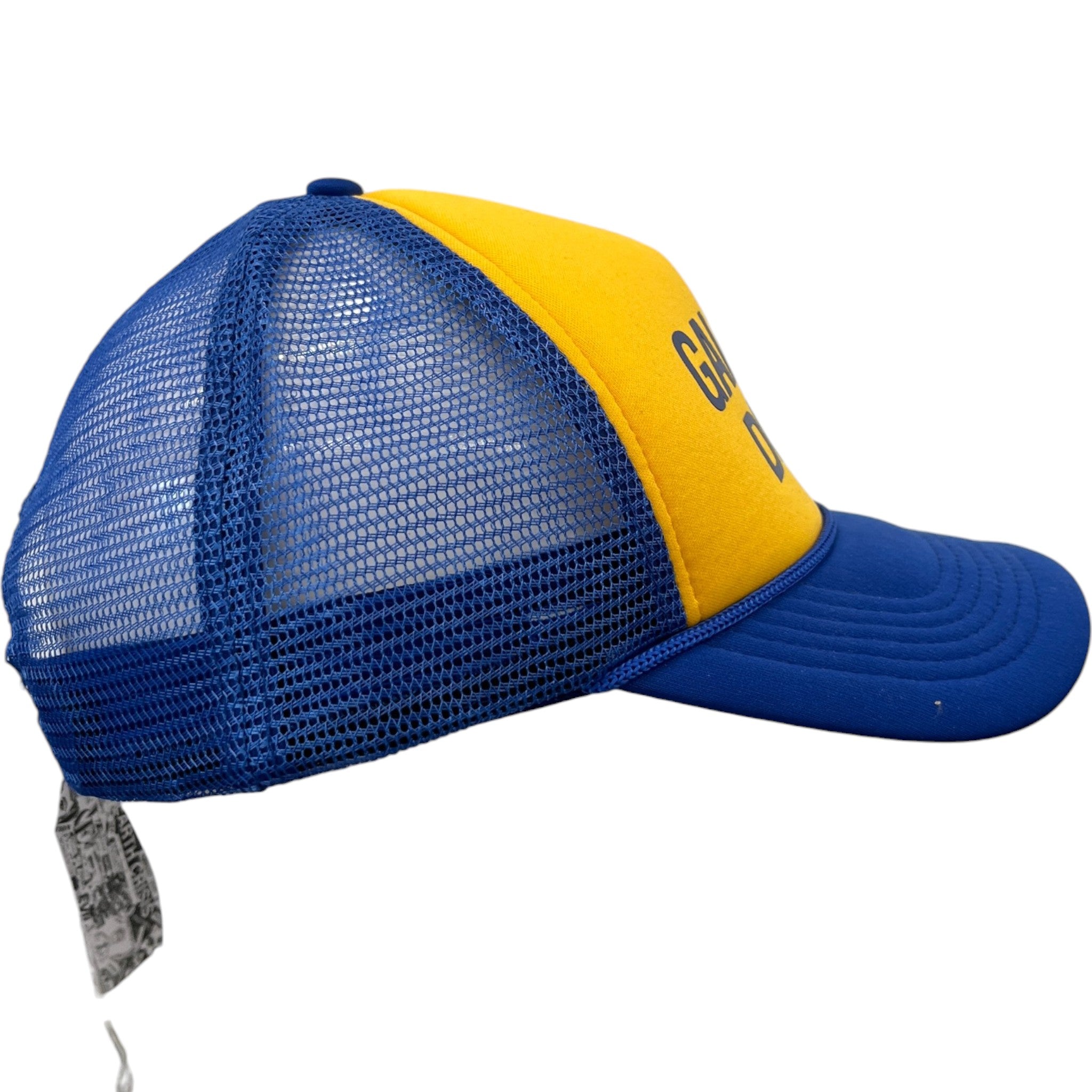 Men's Logo Trucker Hat Yellow