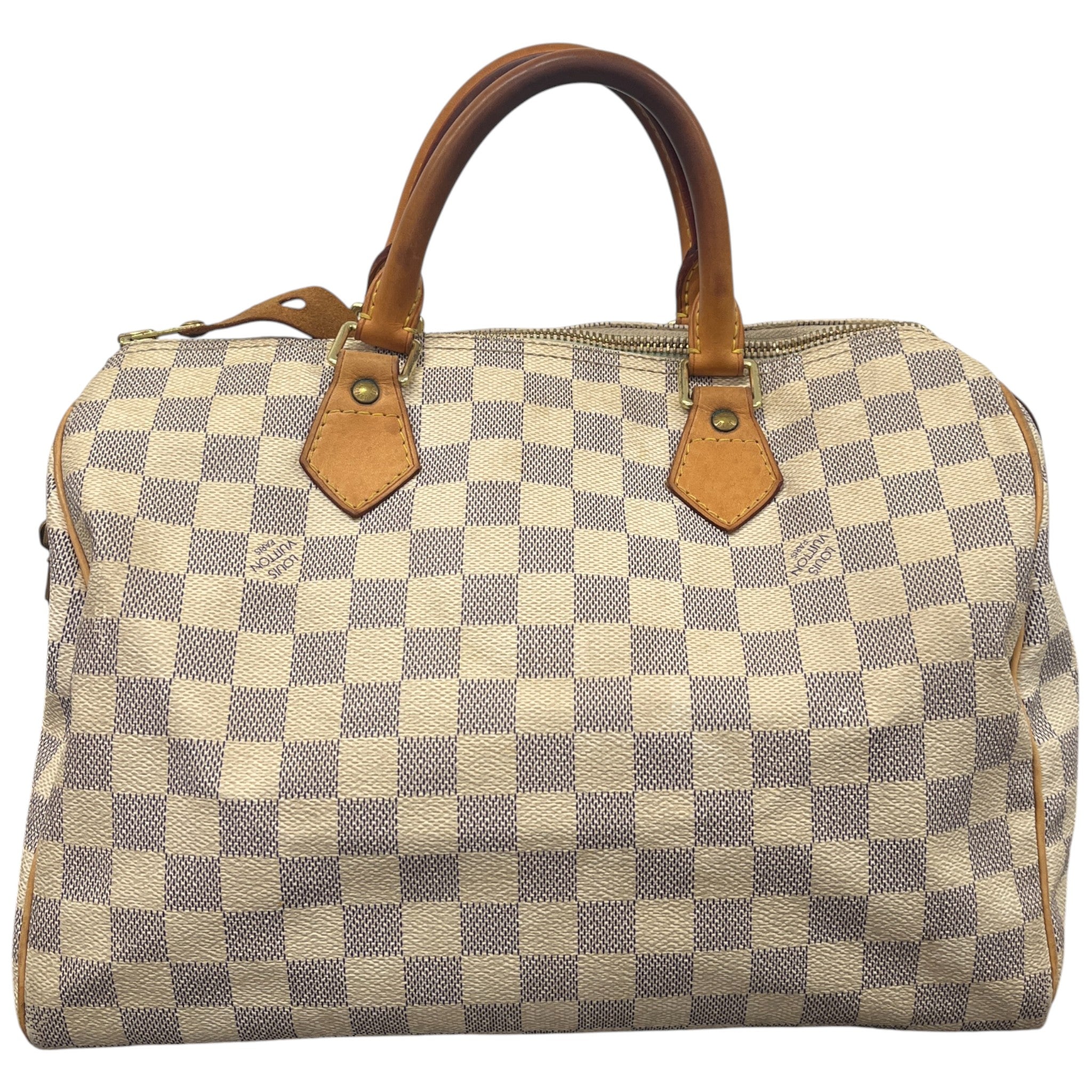 Women's Damier Azur Speedy 30 Handbag White