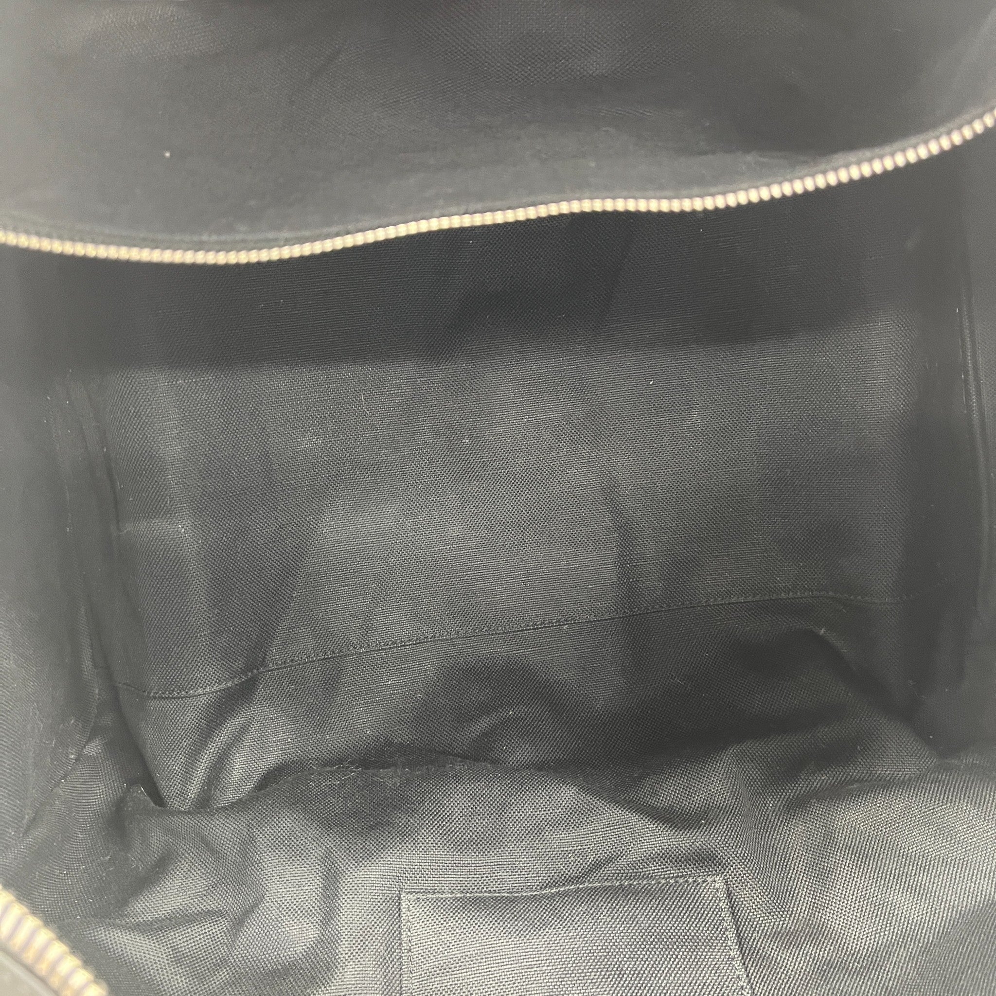 Men's Gg Supreme Duffle Bag Black