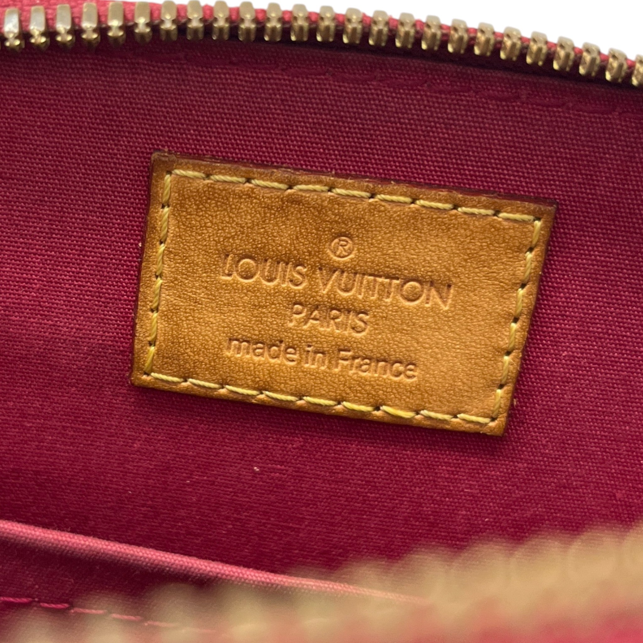 Women's Vernis Leather Alma Bb Bag Red