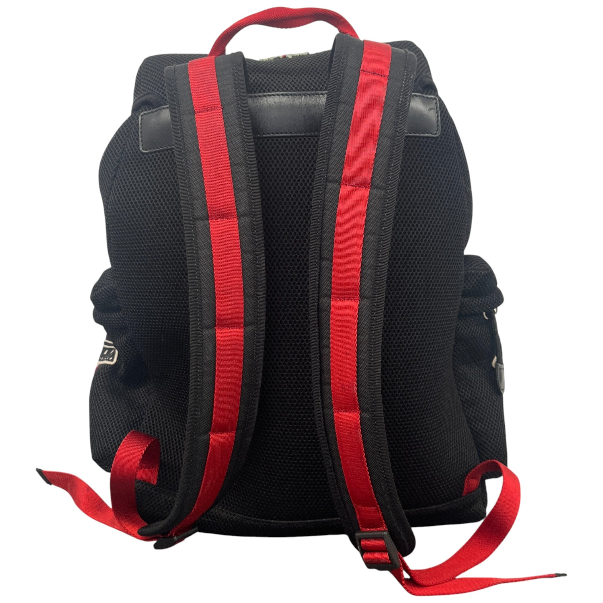 Men's Hollywood Embroidered Backpack Black