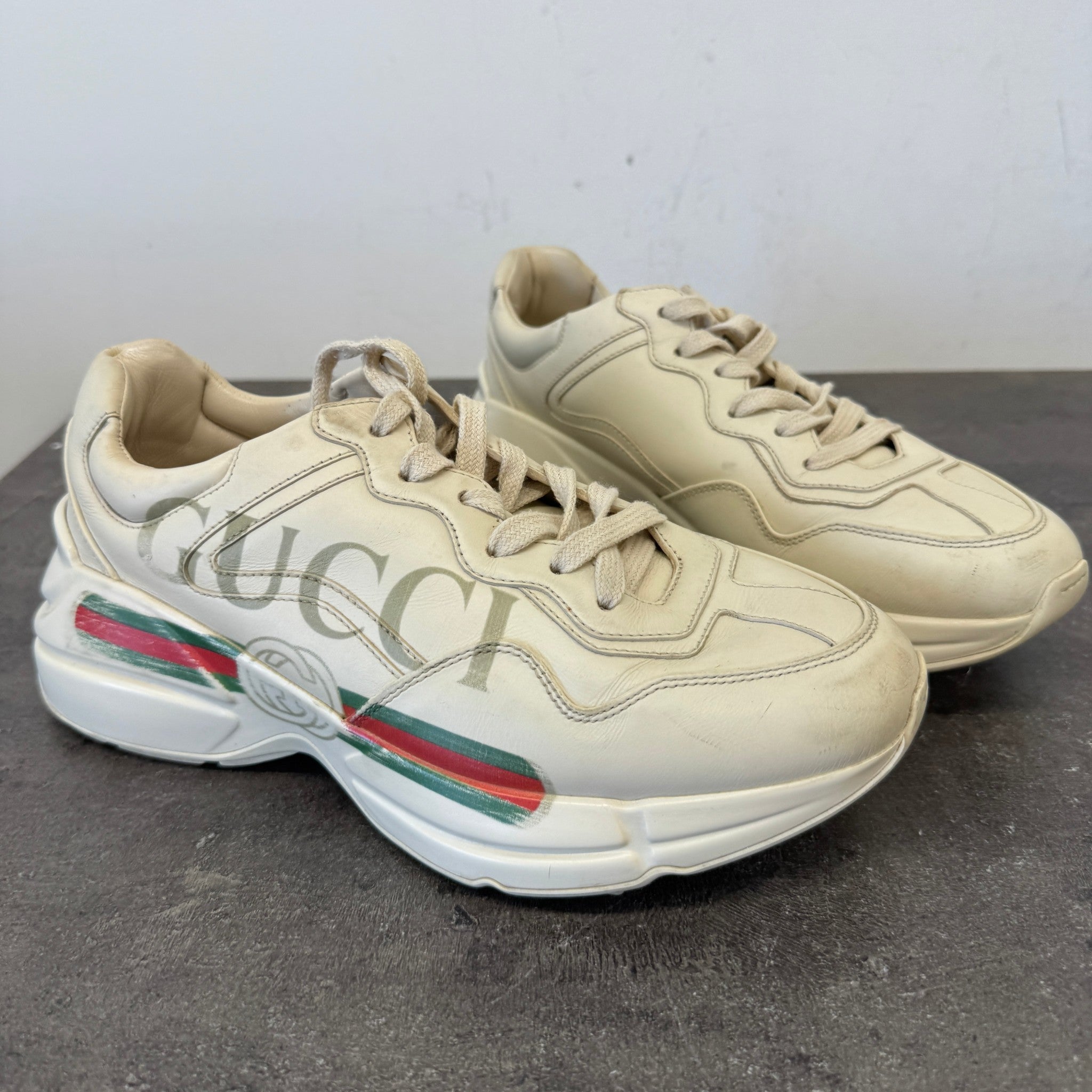 Women's Rhyton Low Trainers Beige Size EU 38 / UK 5