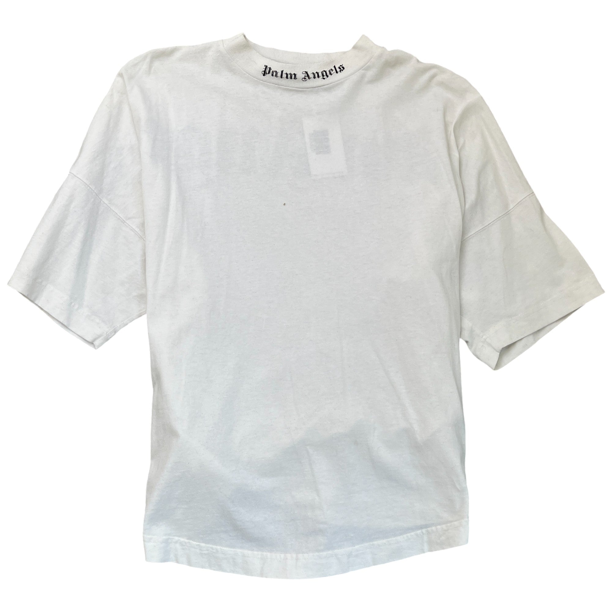 Men's Logo Print T-Shirt White Size S