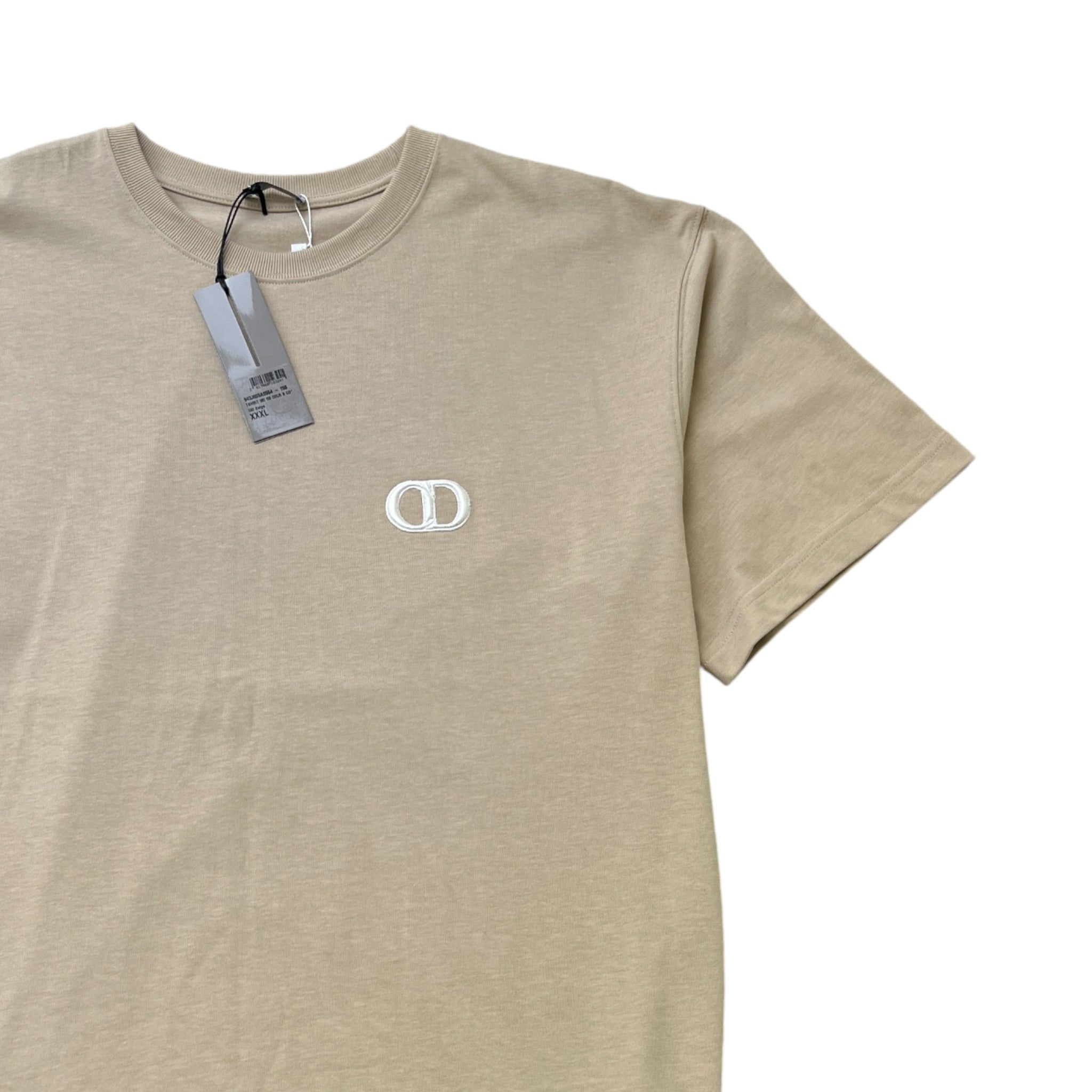 Men's Cd Icon T-Shirt Beige Size XXXL