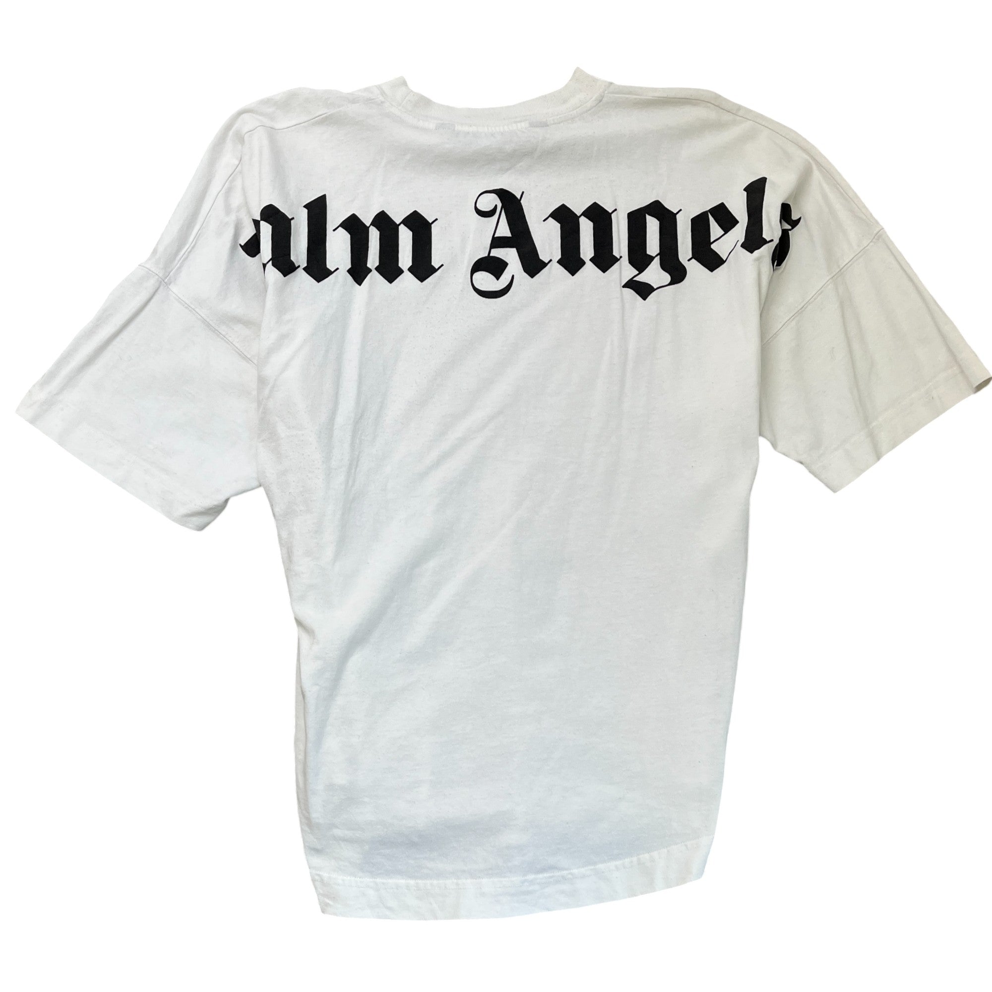 Men's Logo Print T-Shirt White Size S