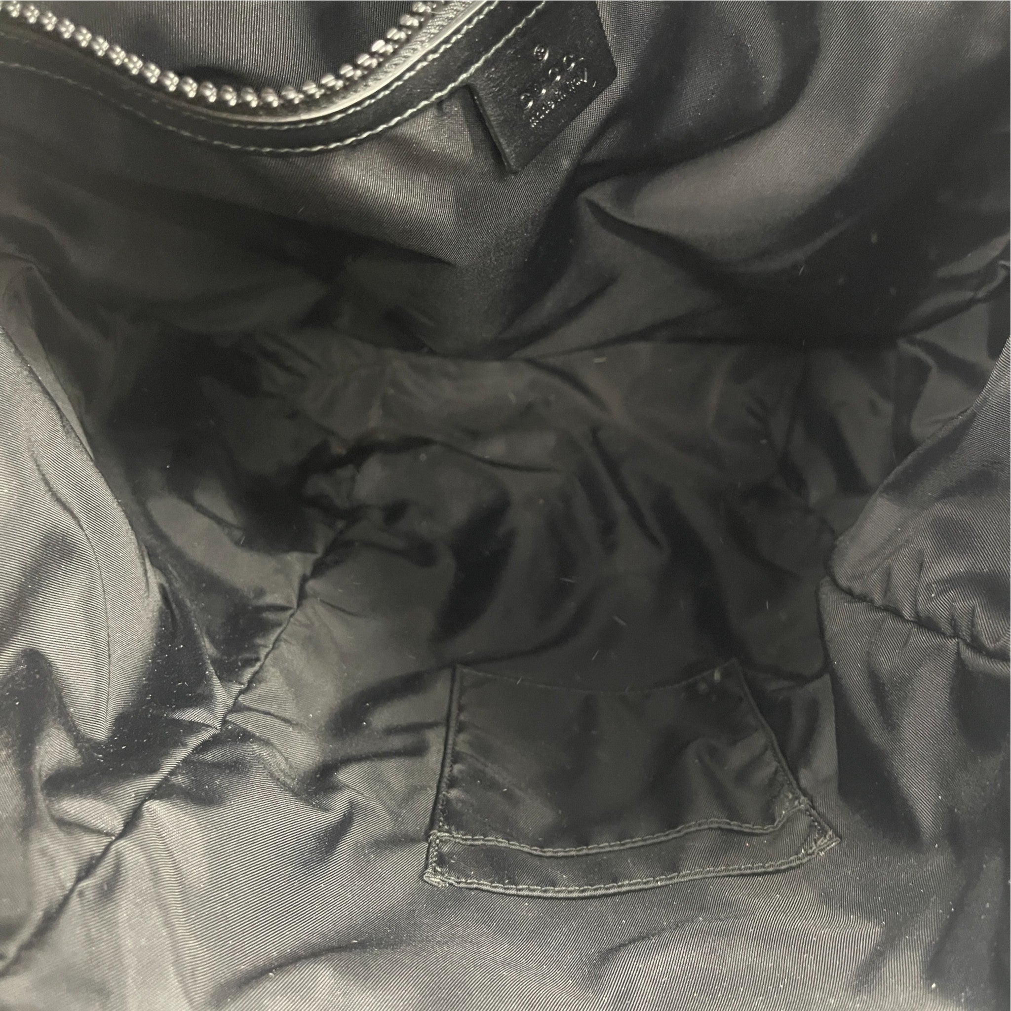 Men's Hollywood Embroidered Backpack Black