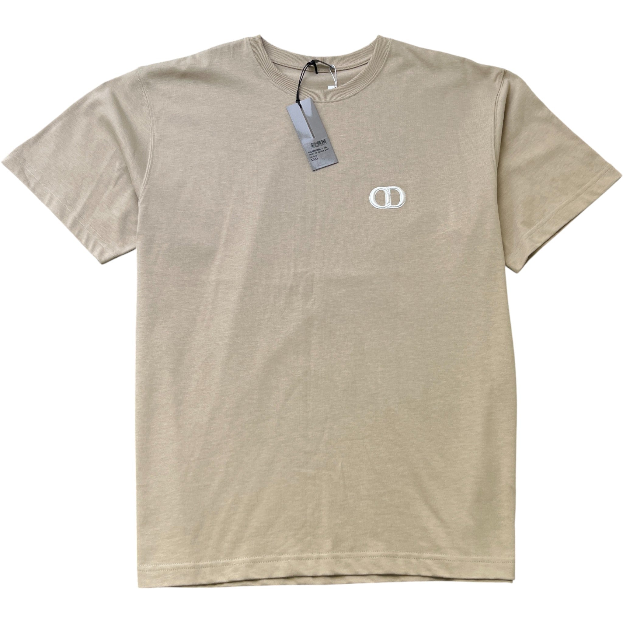 Men's Cd Icon T-Shirt Beige Size XXXL