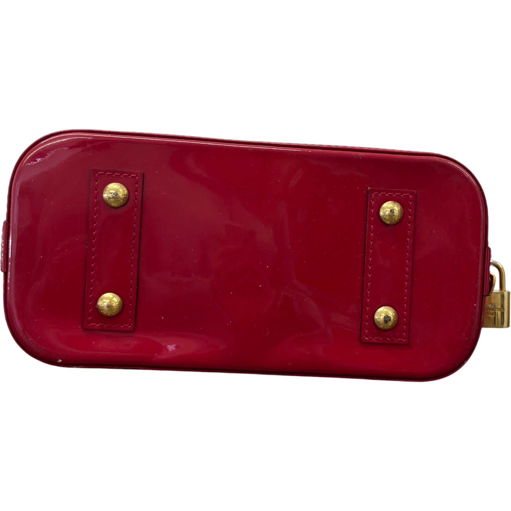 Women's Vernis Leather Alma Bb Bag Red