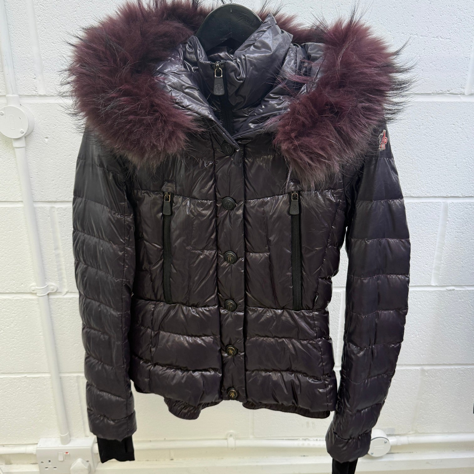 Women's Bever Down Jacket Purple Size 1 / UK 10