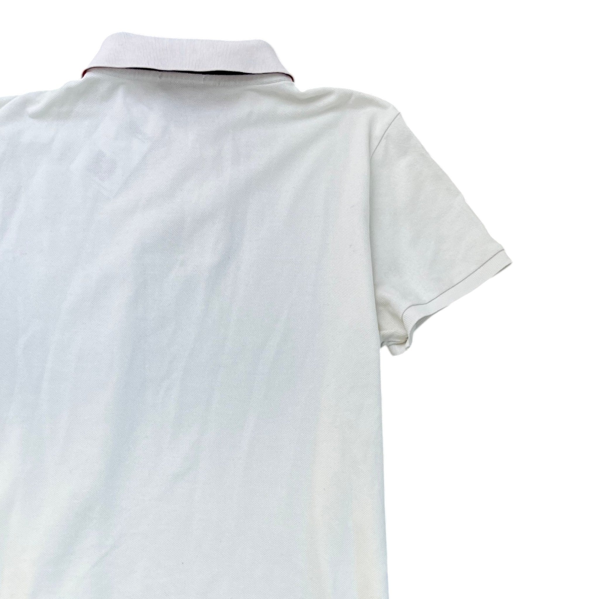 Men's Maglia Polo Shirt White Size M