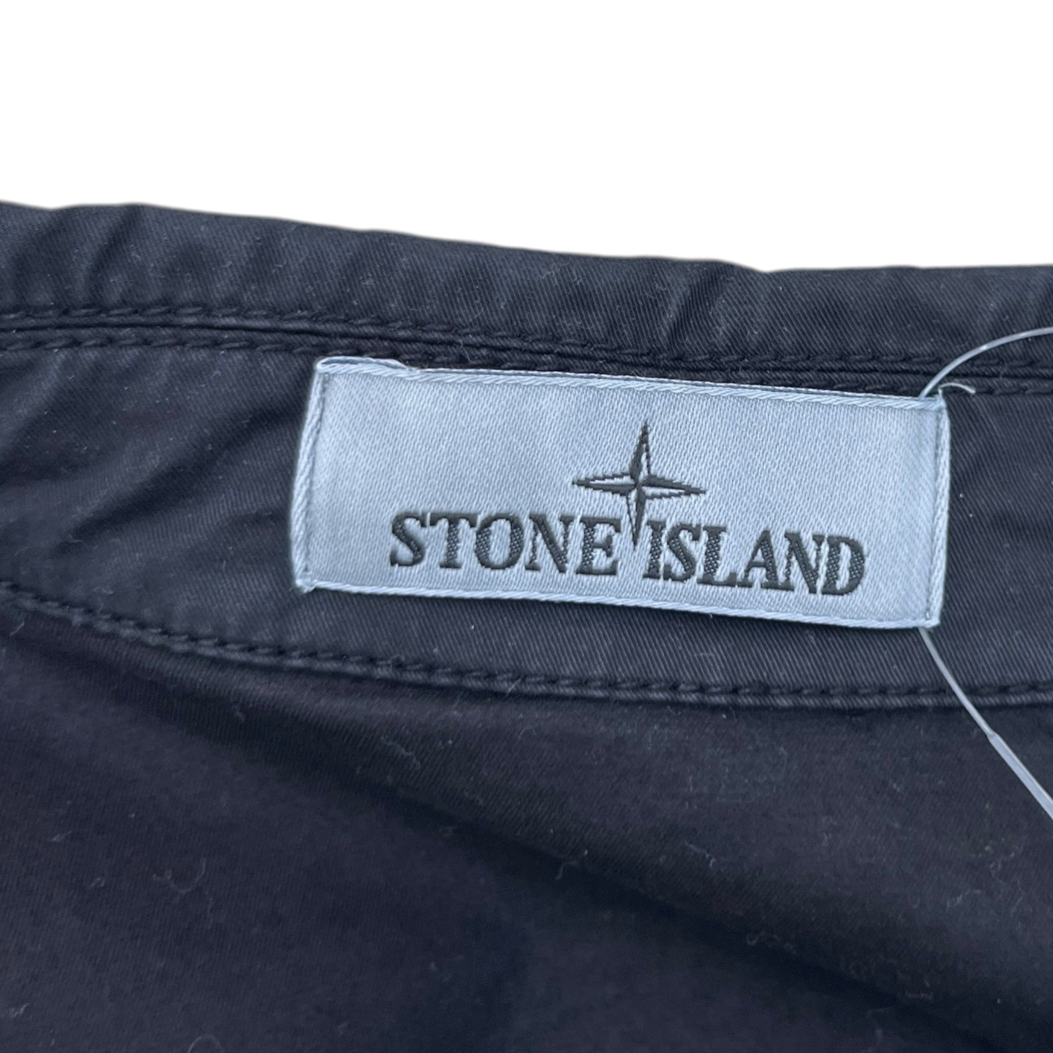 Men's Applique Logo Jacket Black Size L