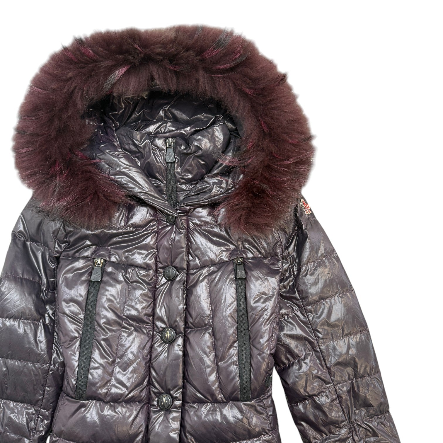 Women's Bever Down Jacket Purple Size 1 / UK 10
