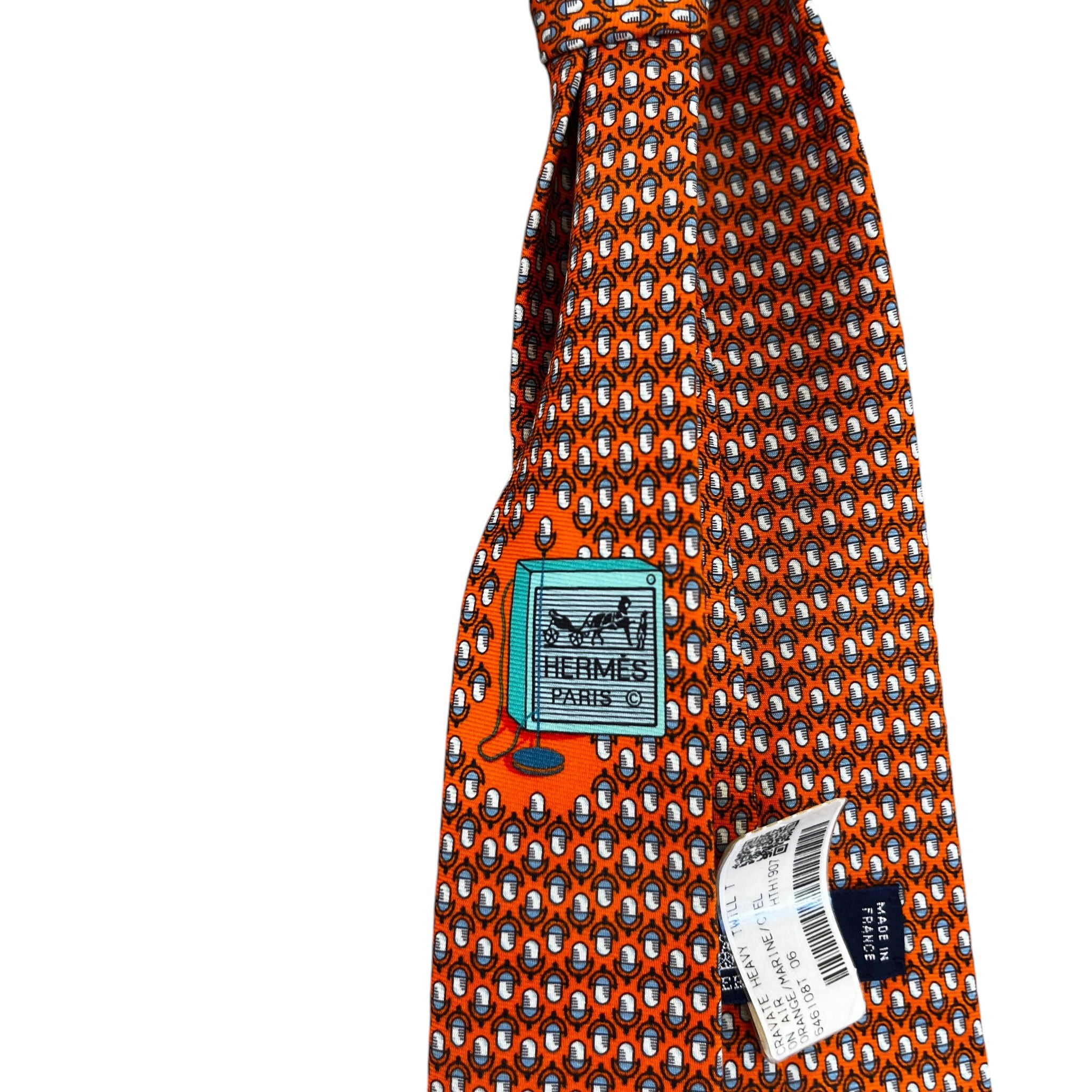 Men's Cravate Heavy Tie Orange