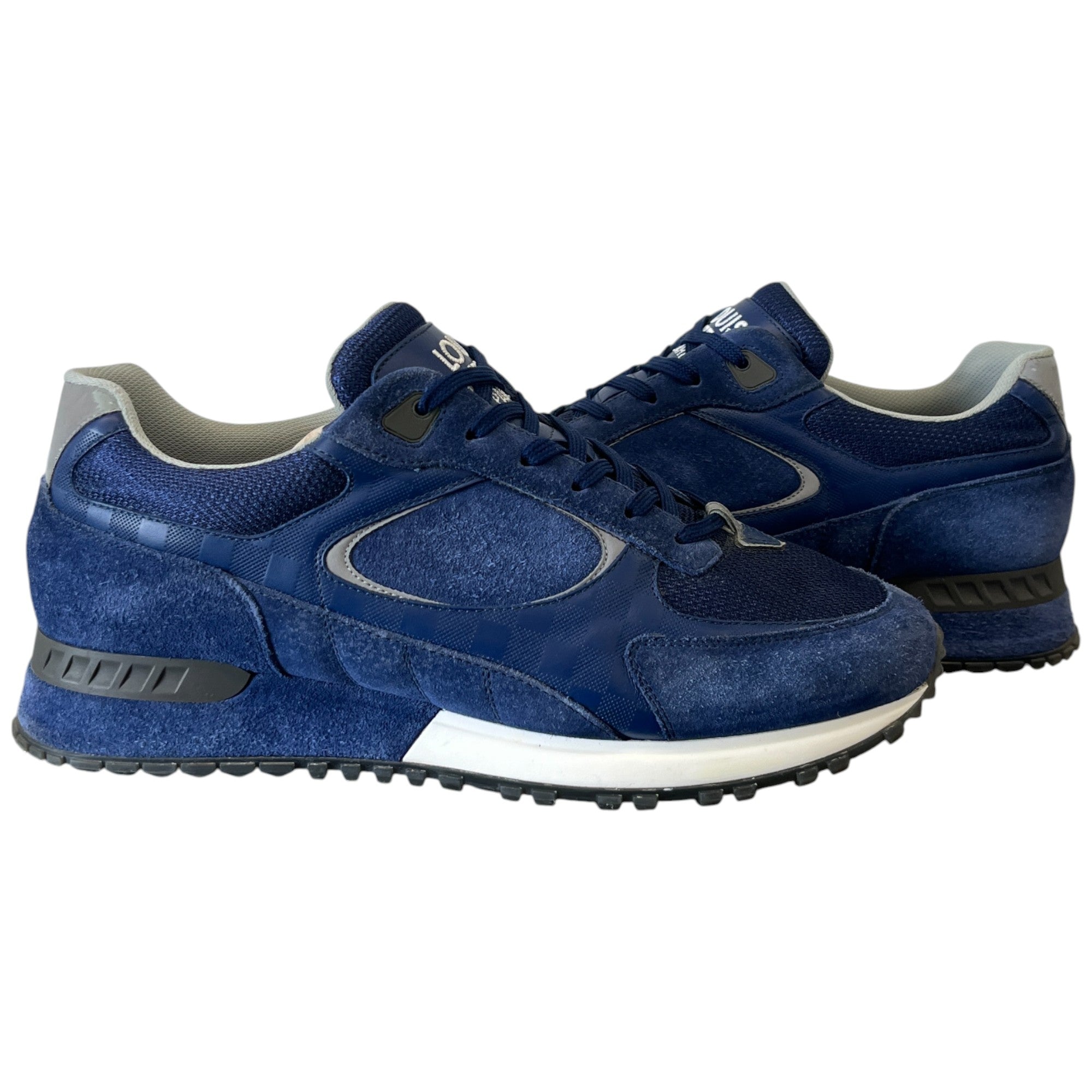Men's Run Away Low Trainers Navy Size EU 40 / UK 6