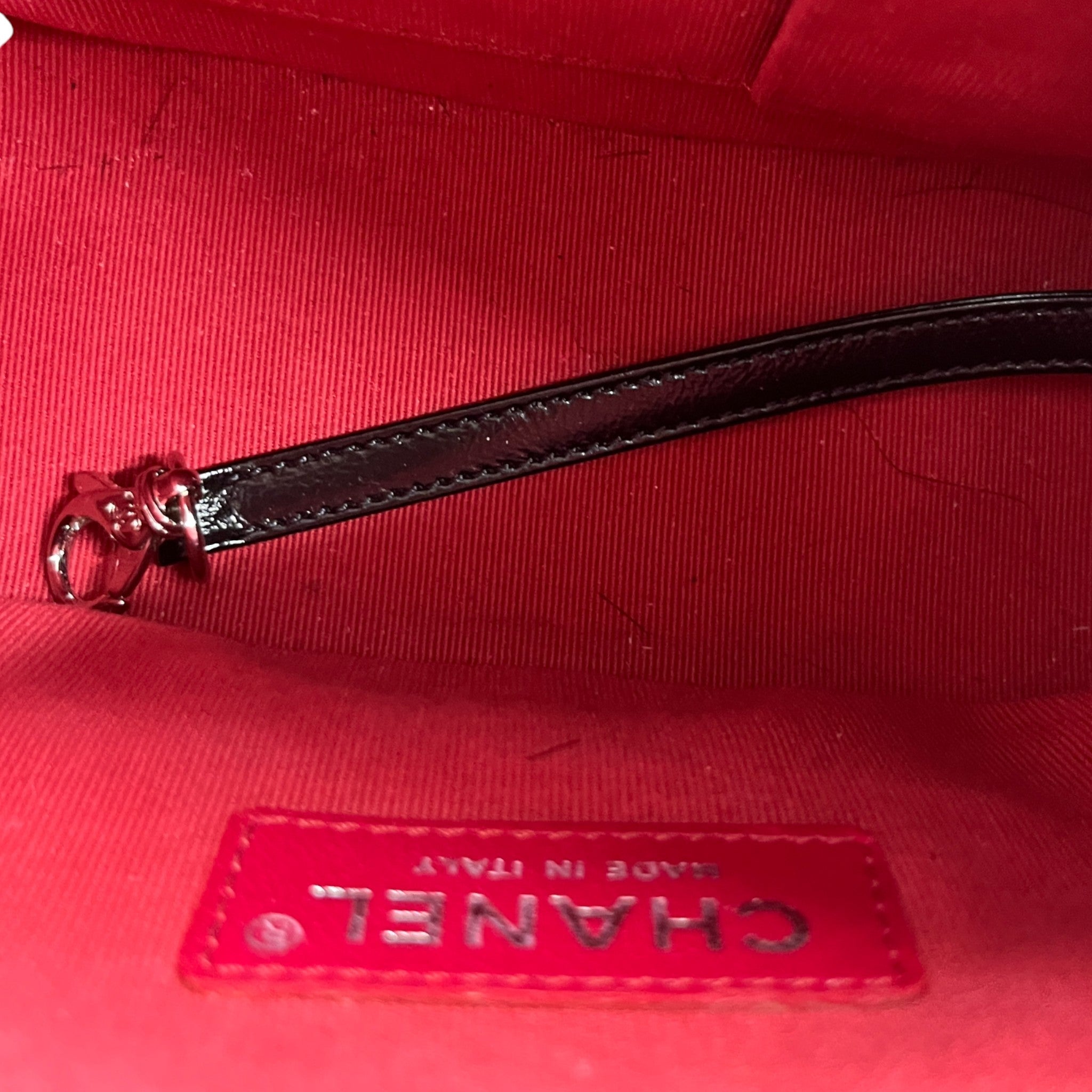 Women's Gabrielle Small Lambskin Bag Black