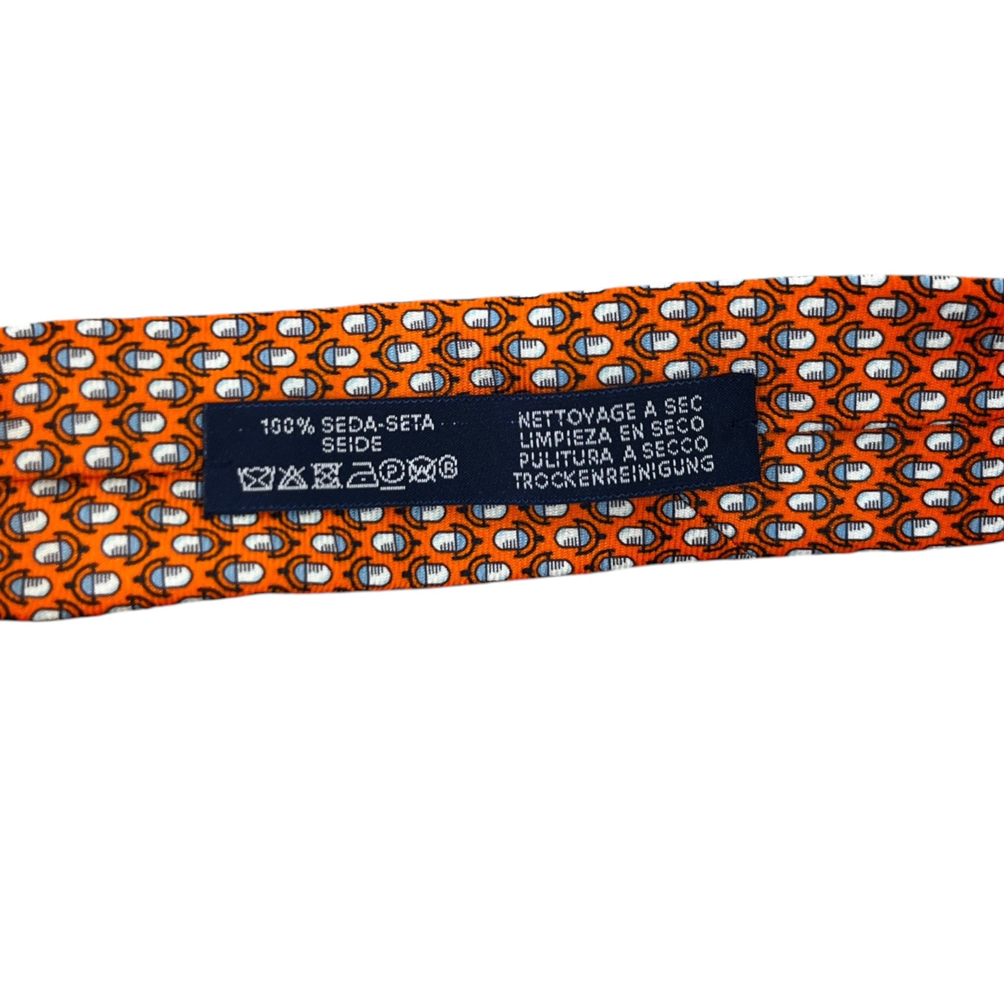 Men's Cravate Heavy Tie Orange