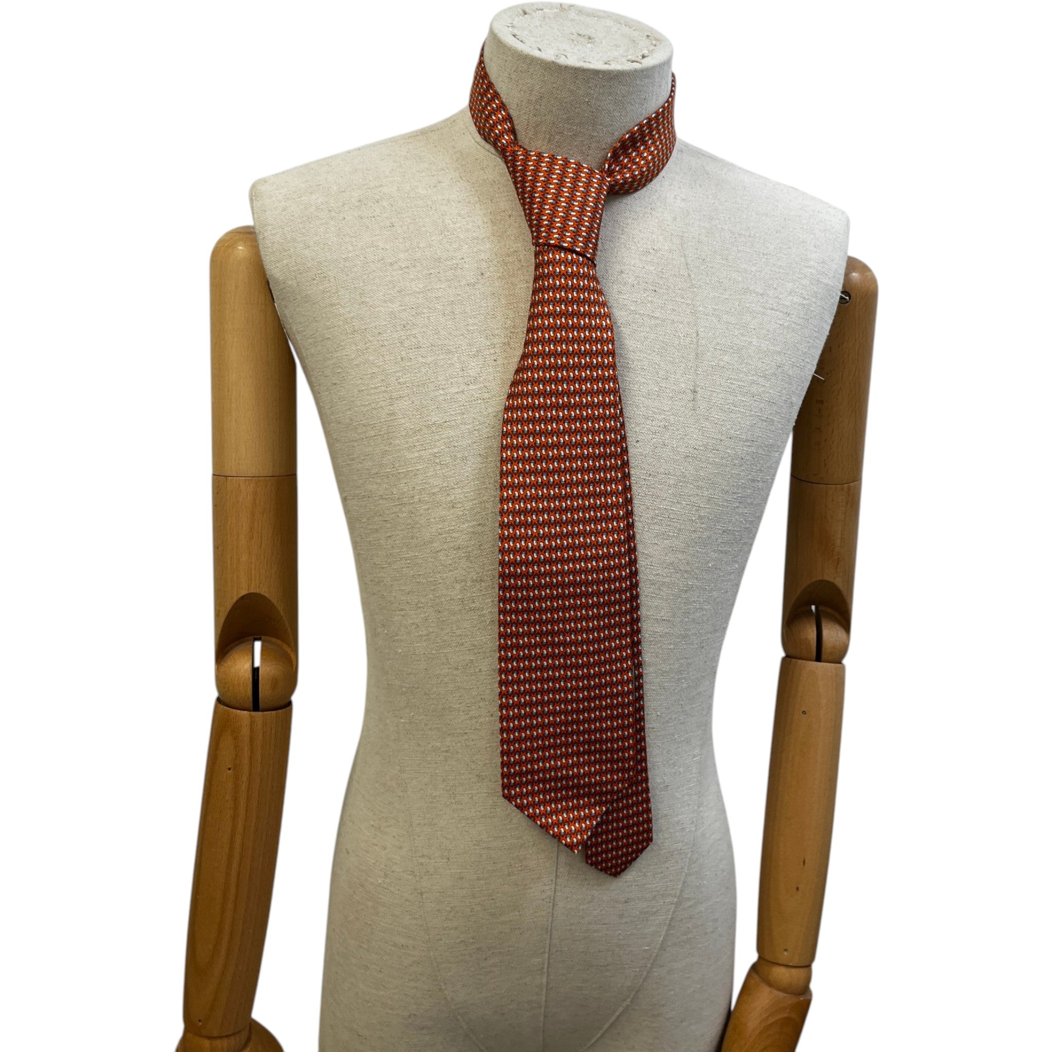 Men's Cravate Heavy Tie Orange