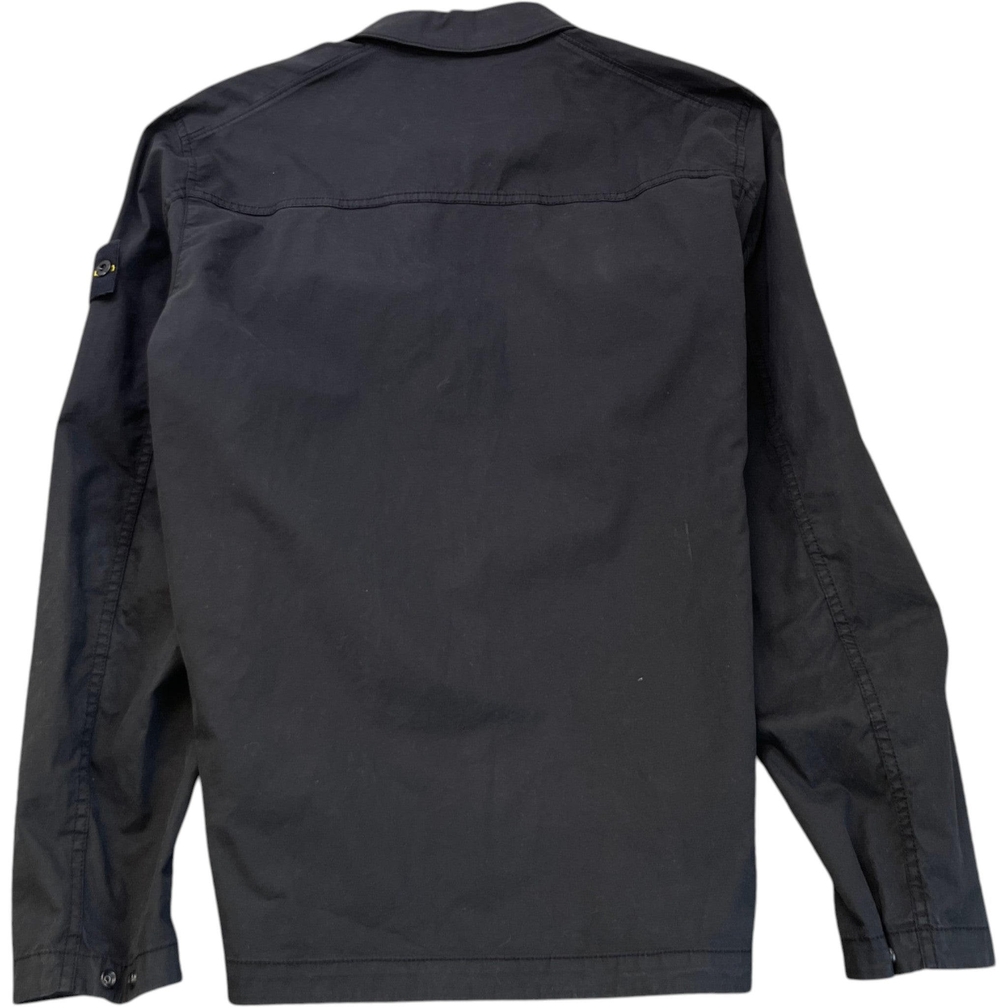 Men's Applique Logo Jacket Black Size L