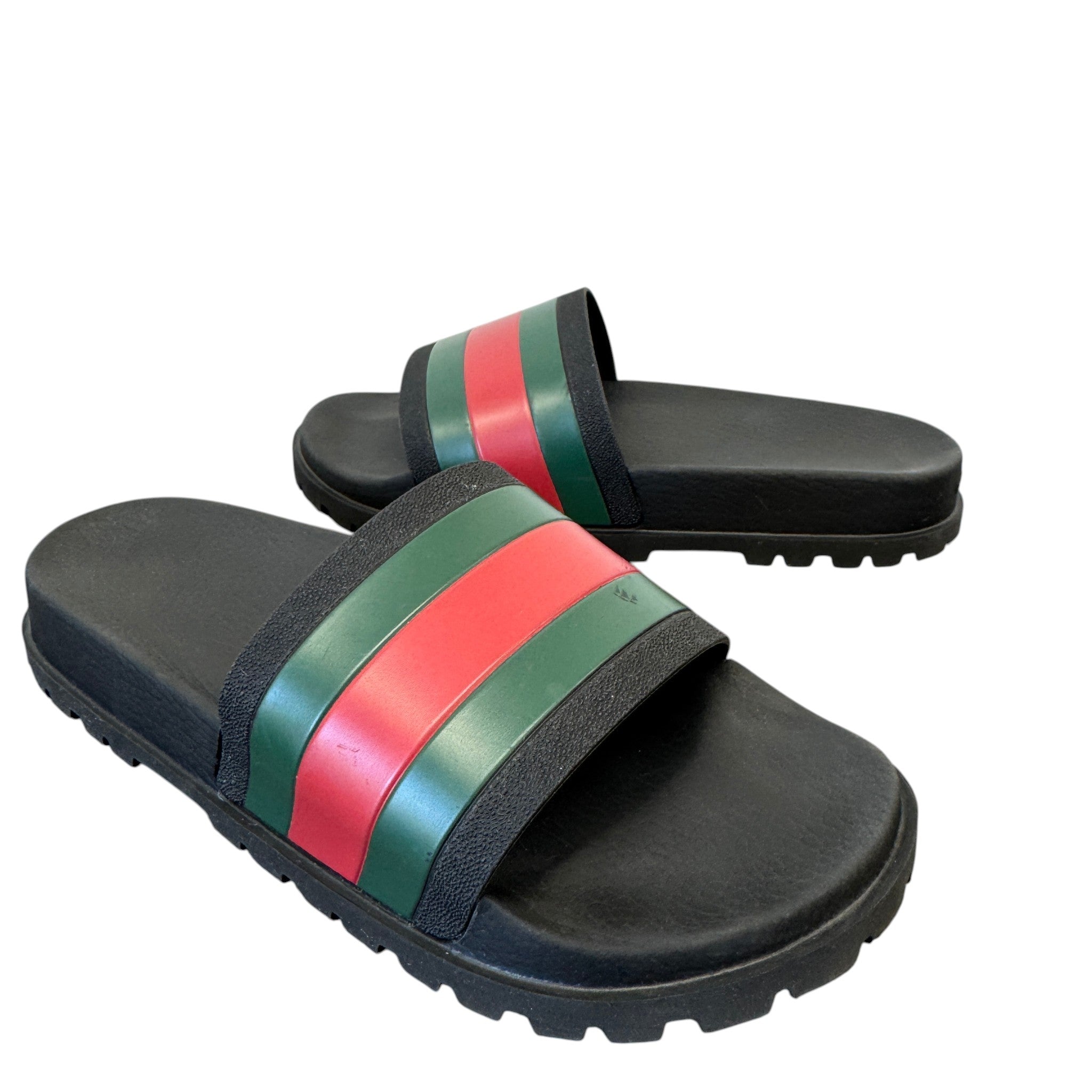 Men's Web Slides Black Size EU 42 / UK 8
