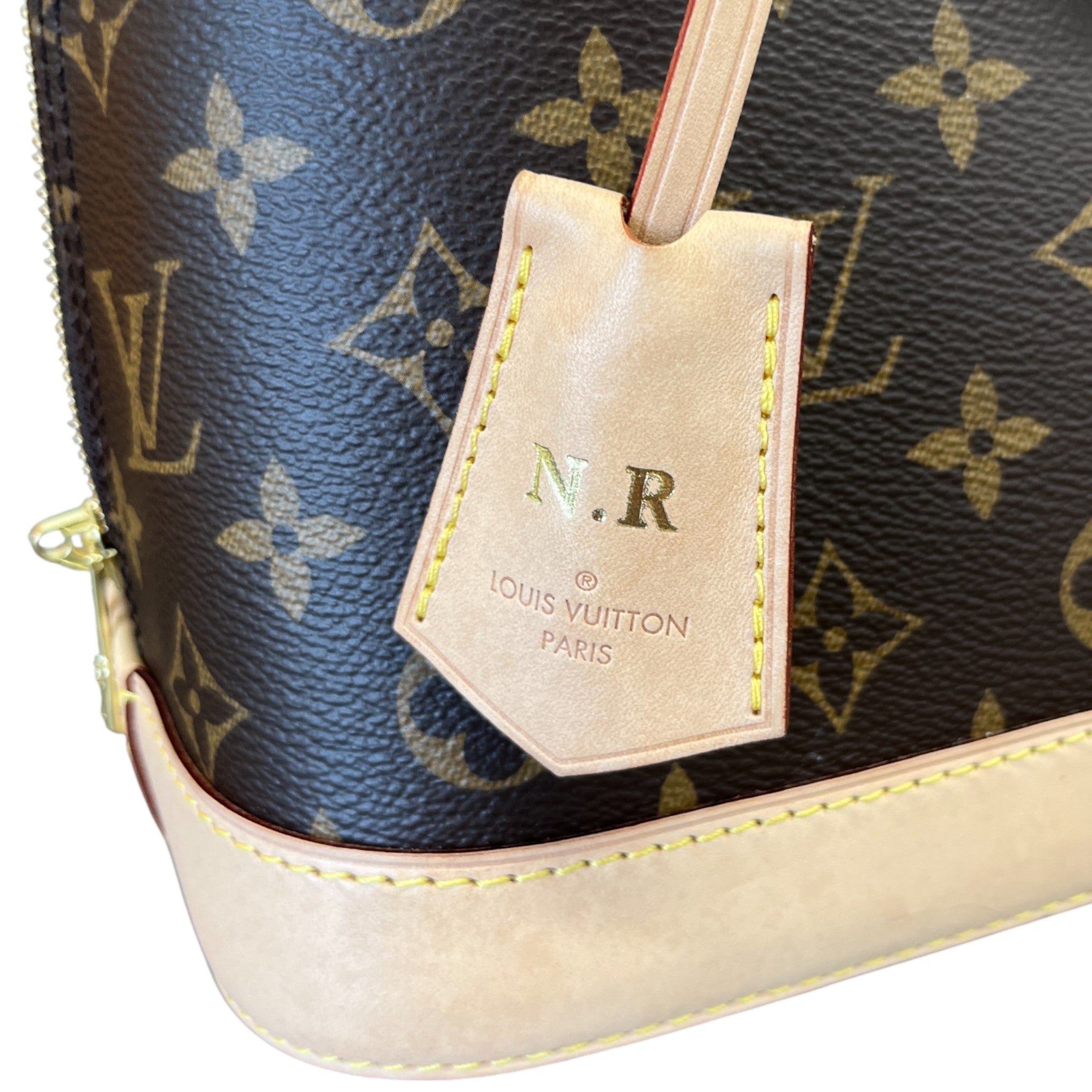 Women's Monogram Alma Pm Bag Brown