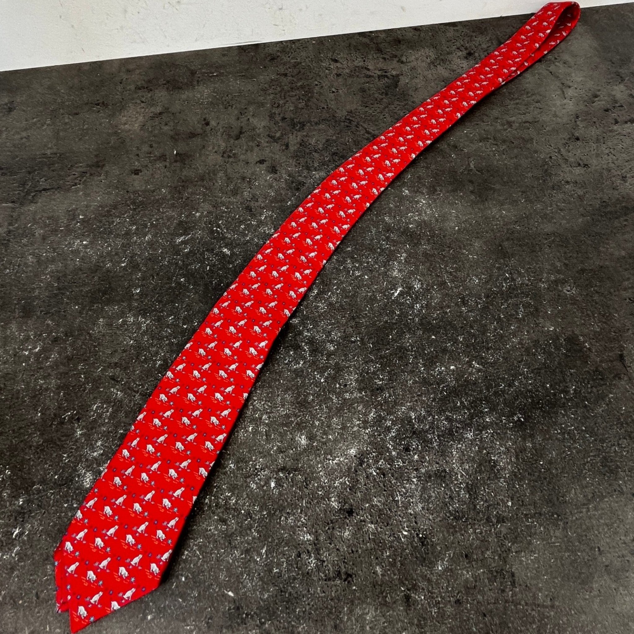 Men's Puppy Dream Tie Red