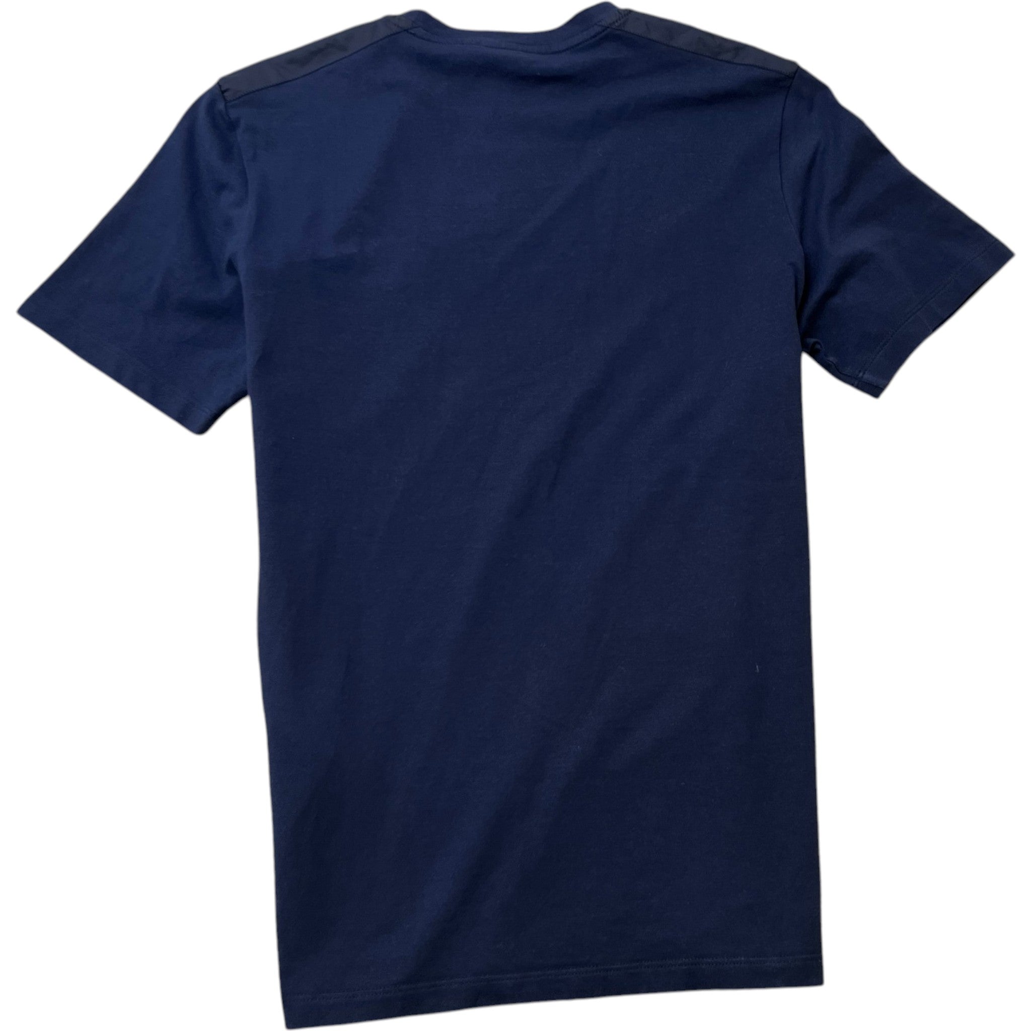 Men's Plaque Logo T-Shirt Navy Size S