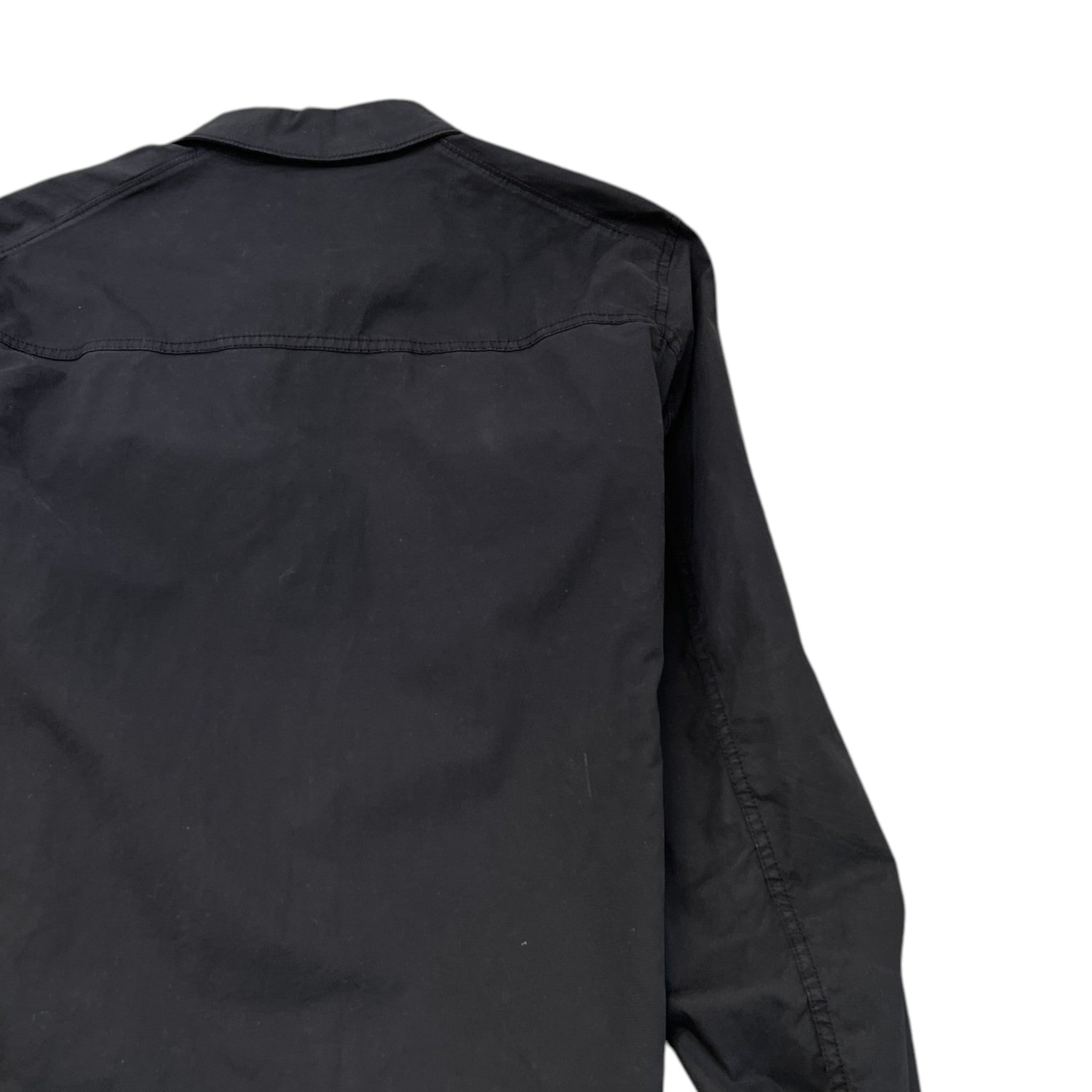 Men's Applique Logo Jacket Black Size L
